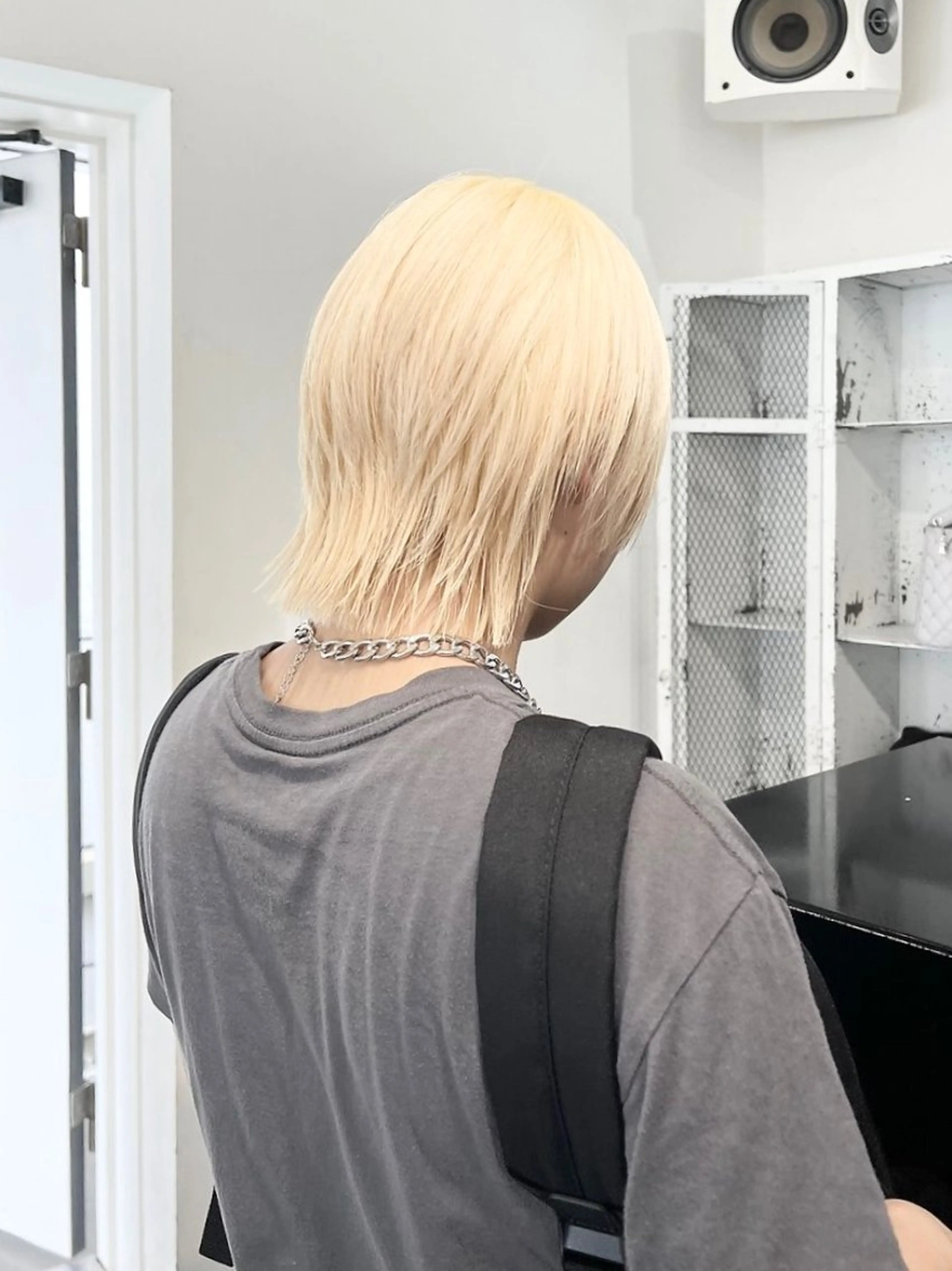 ショート カラー 抜きっぱなしブロンド ブロンド ヘアカラー トリートメント HARU//原宿🤍 リピート率NO.1のヘアスタイル