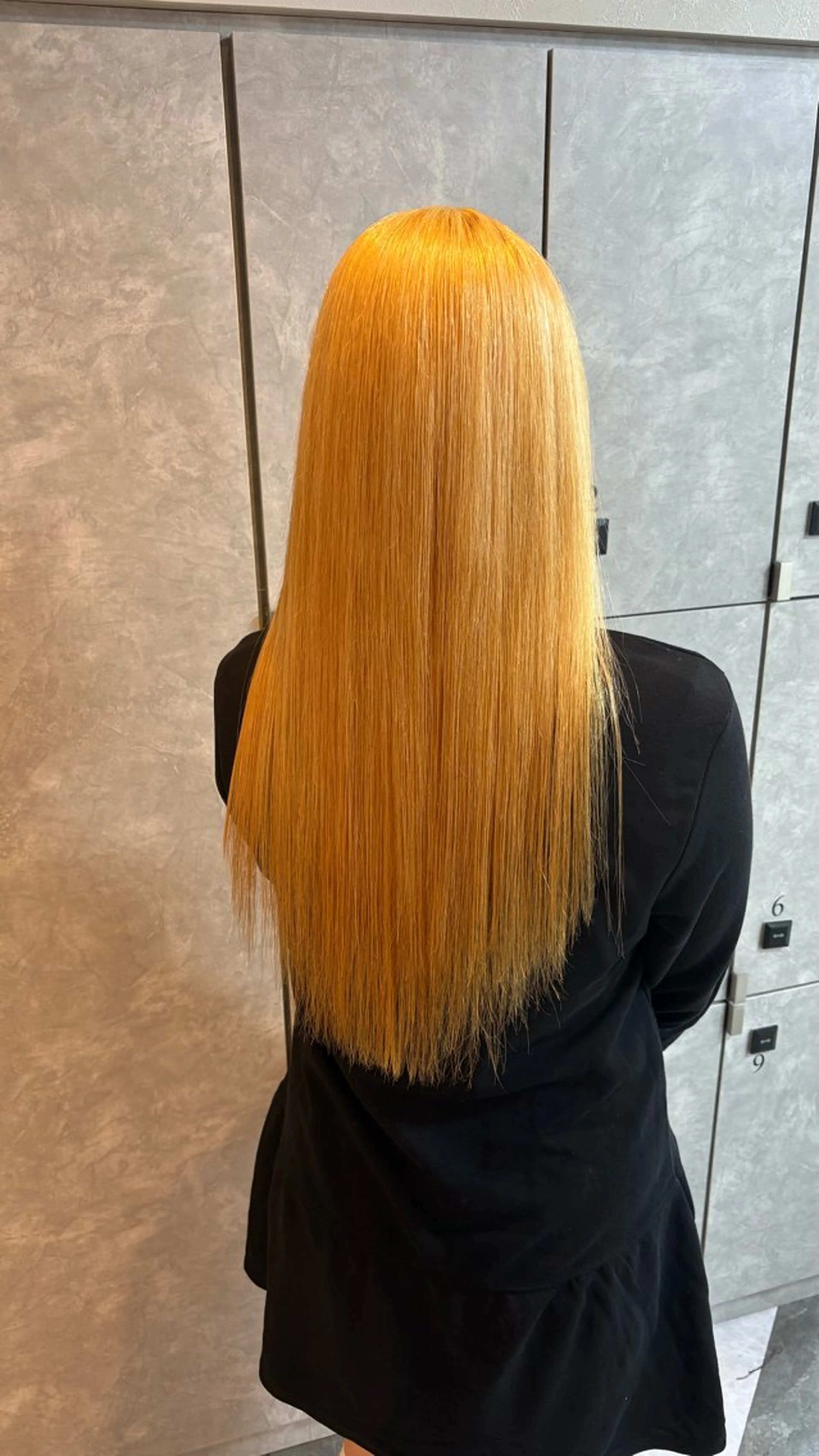 ロング ガルボヘアー心斎橋所属・プルエクステ/プルシ ールエクステ/地雷系のヘアスタイル