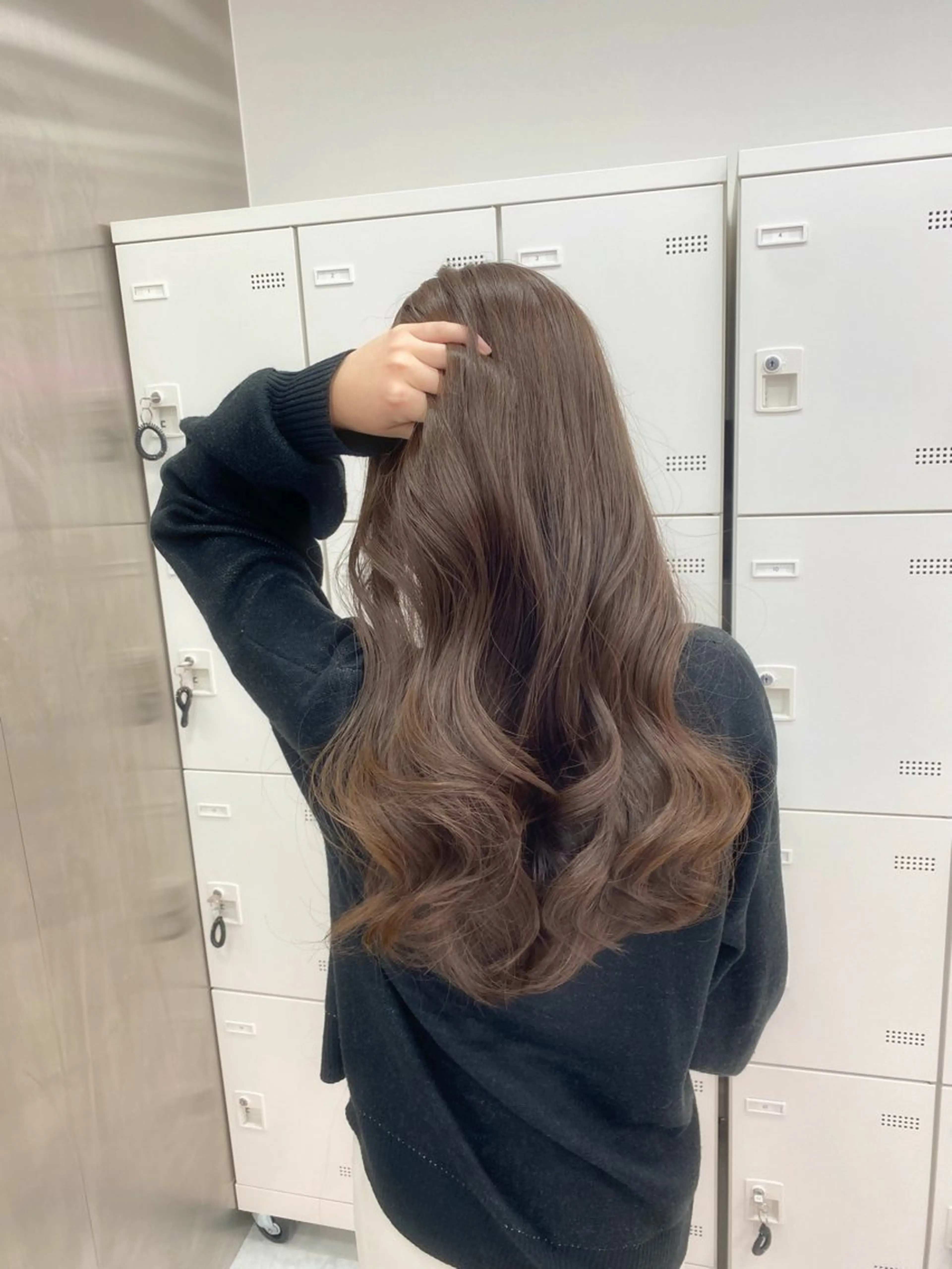ロング カラー カット パーマ トリートメント 🔷似合わせメンズ カットKUMA🔷のヘアスタイル