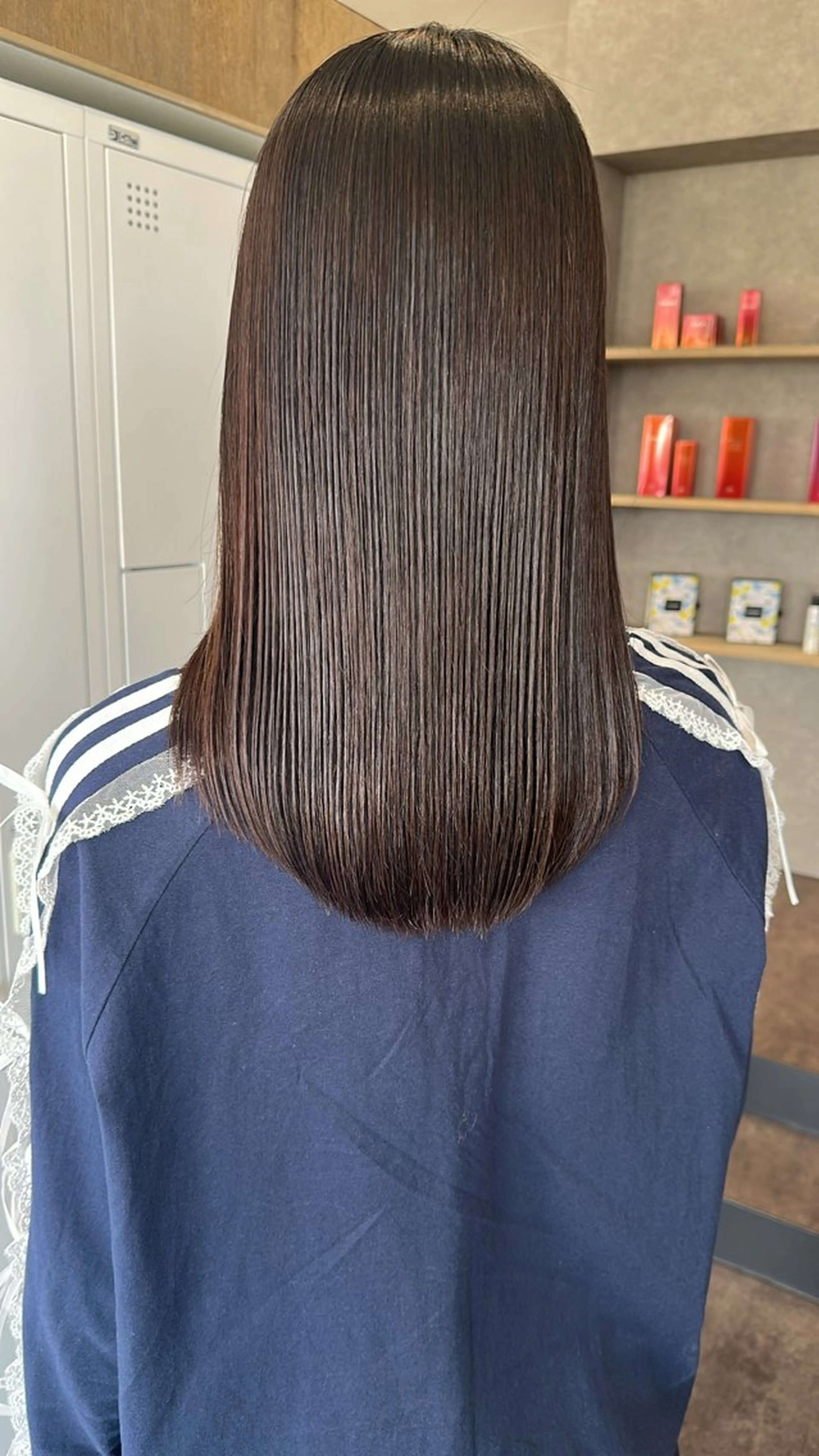 セミロング カノエ小串店 /スタッフモデルのヘアスタイル