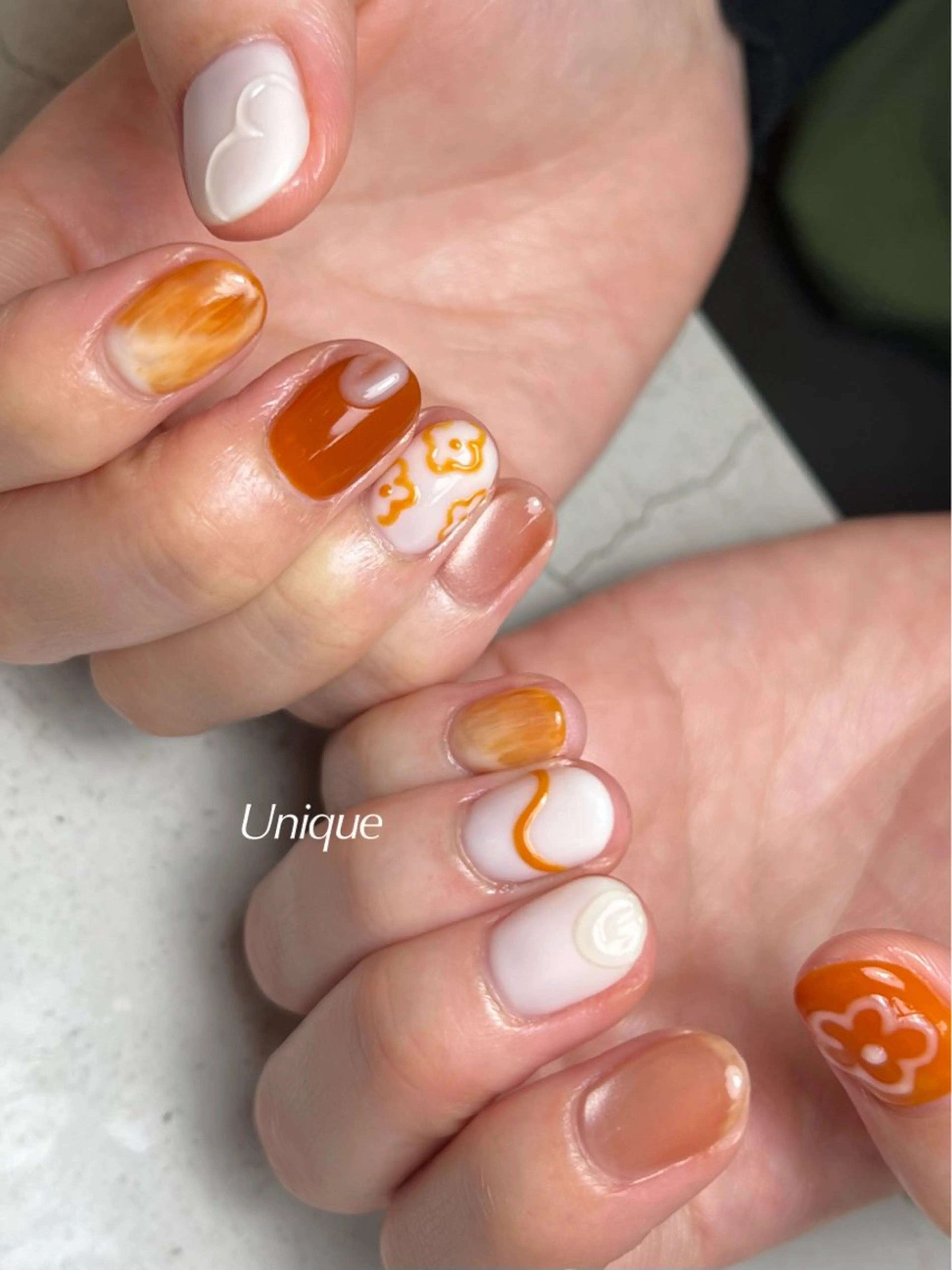 ネイル ハンドネイル Unique 【ユニーク】のネイルデザイン