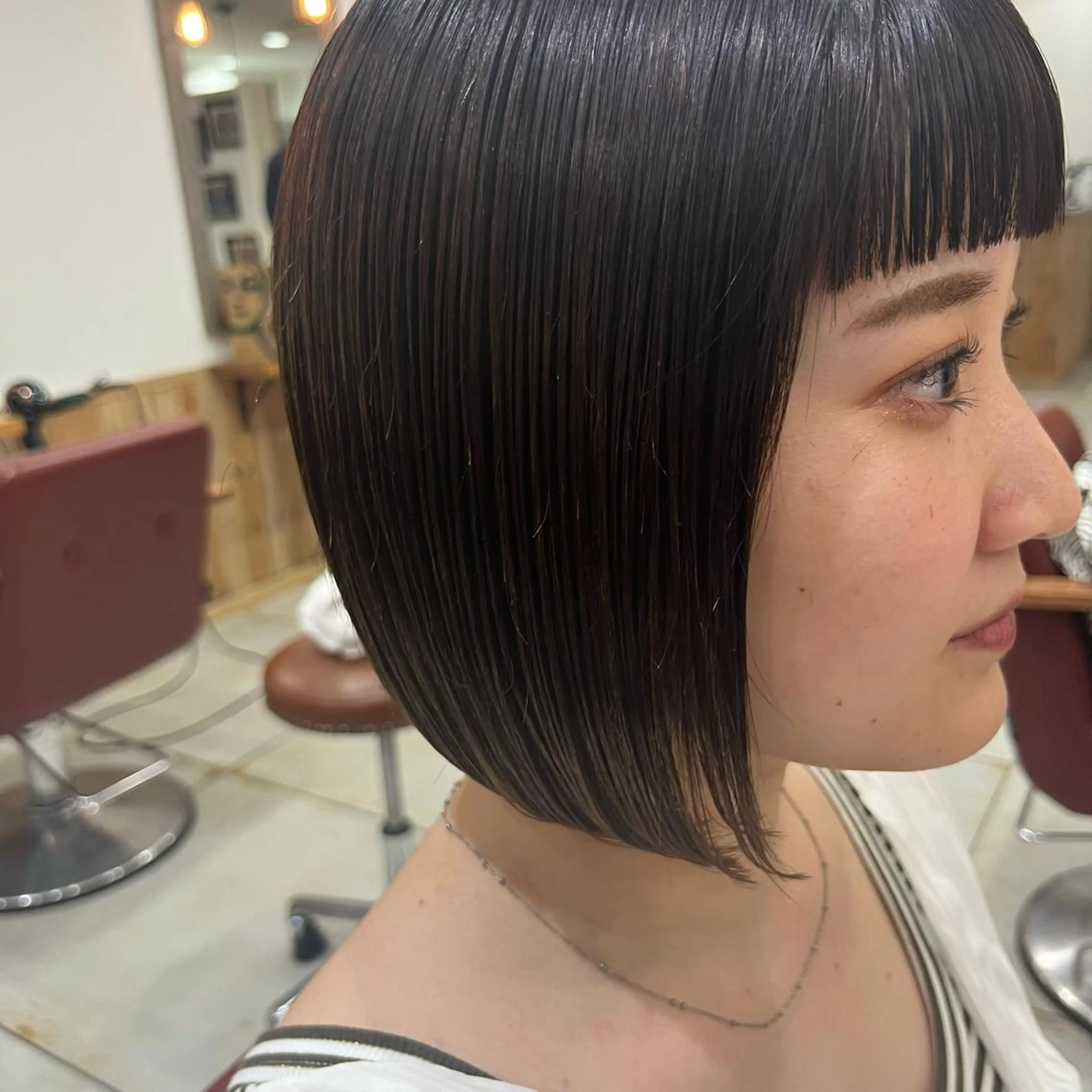 ショート カラー ショートボブ ボブ ショートヘア カット ヘアカラー トリートメント 🦋坂本 未結🦋のヘアスタイル