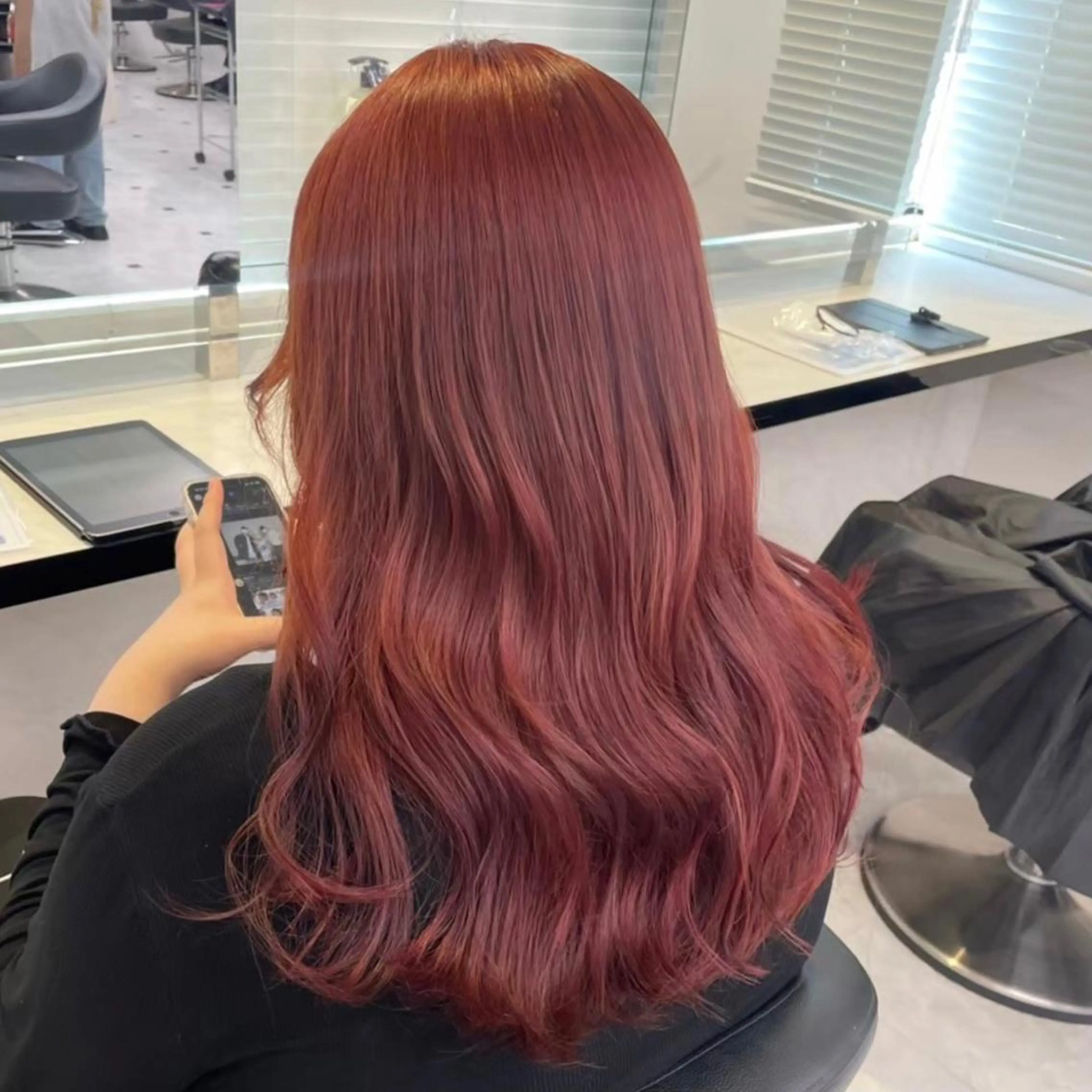 ロング カラー 🌐カワイイ製造機 💖マチ🦋のヘアスタイル