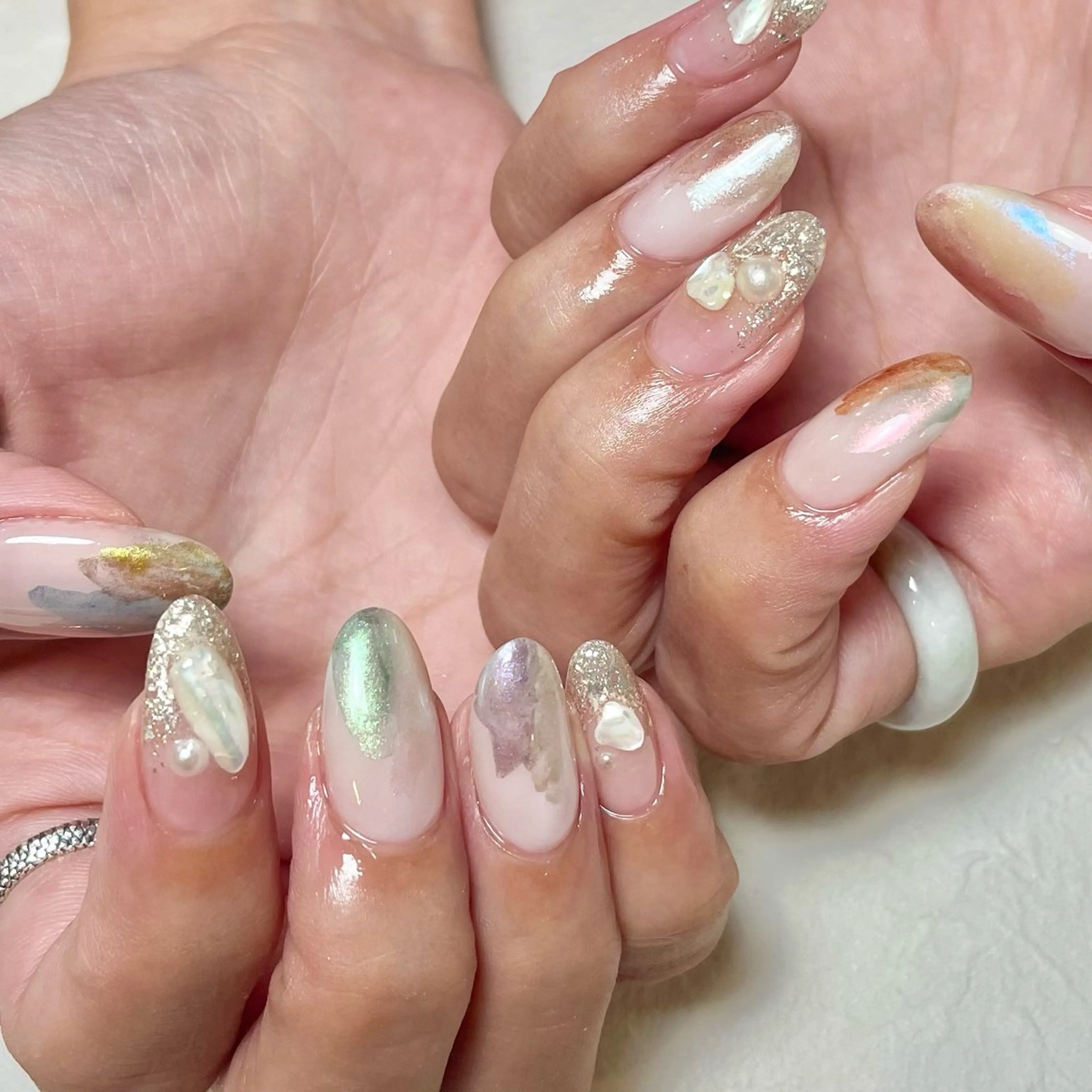 ネイル 持ち込み ハンドネイル lieu pre所属・lieu pre🌿 *高橋*のネイルデザイン