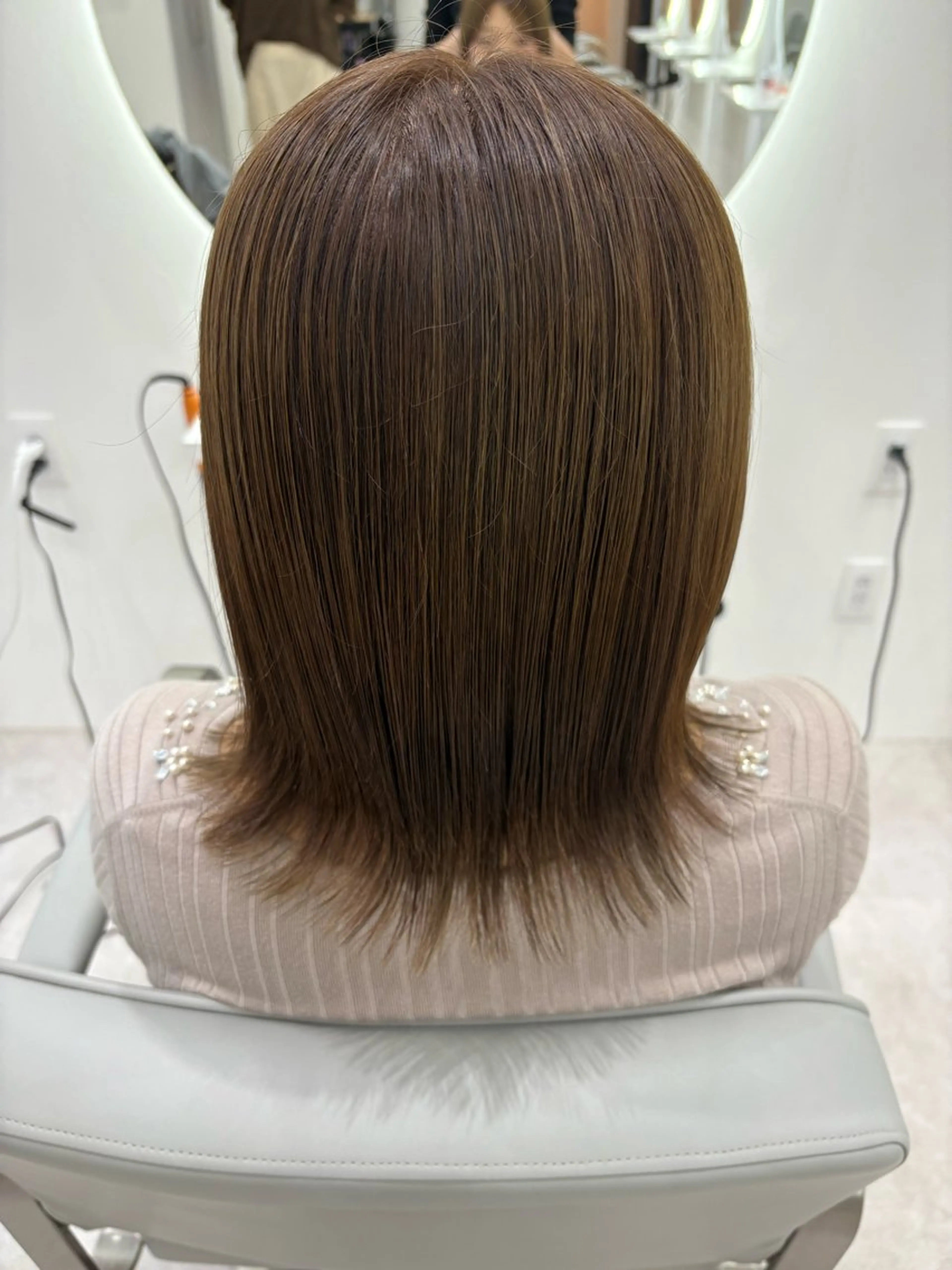 カラー カット ヘアカラー トリートメント 佐川 向日葵のヘアスタイル