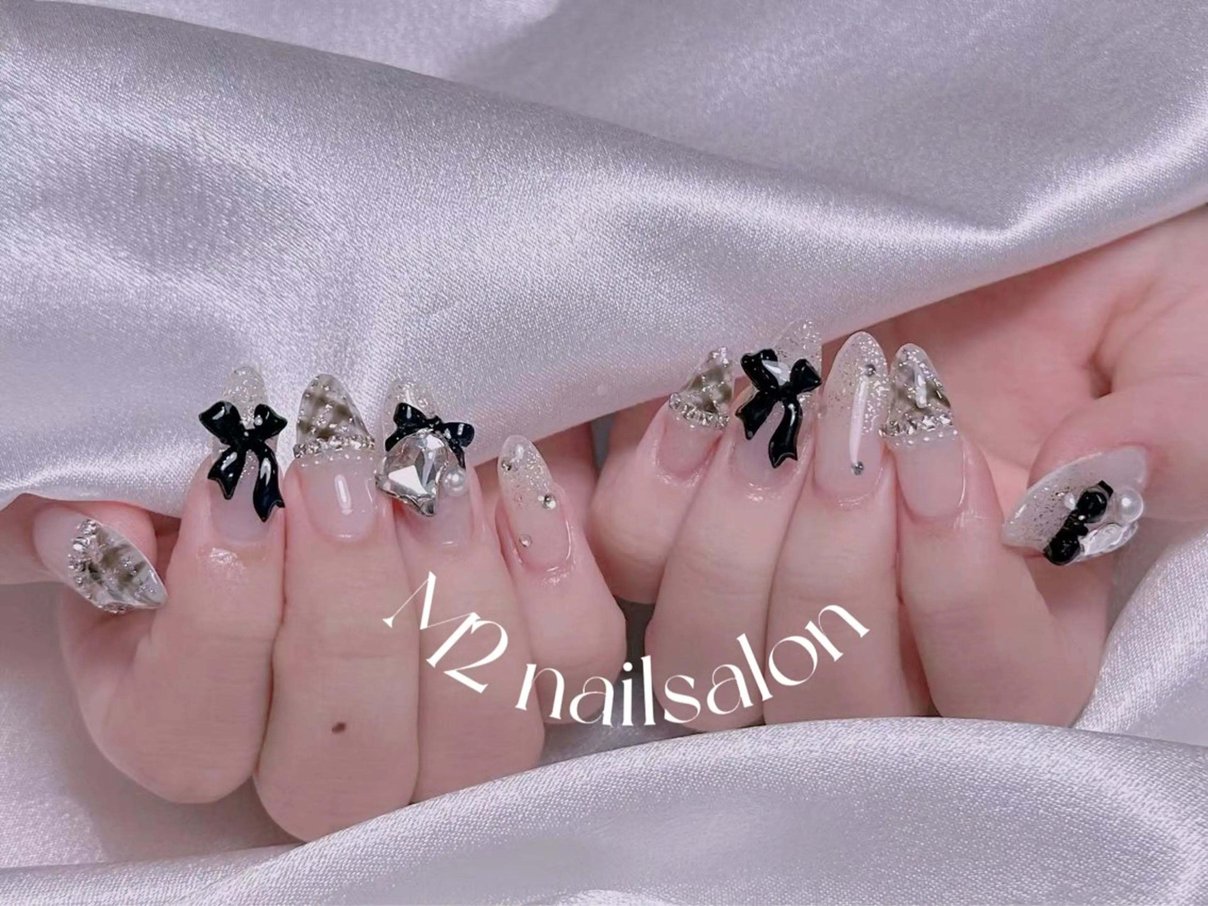 ネイル ハンドネイル 長さだし専門店 M2　rikaのネイルデザイン