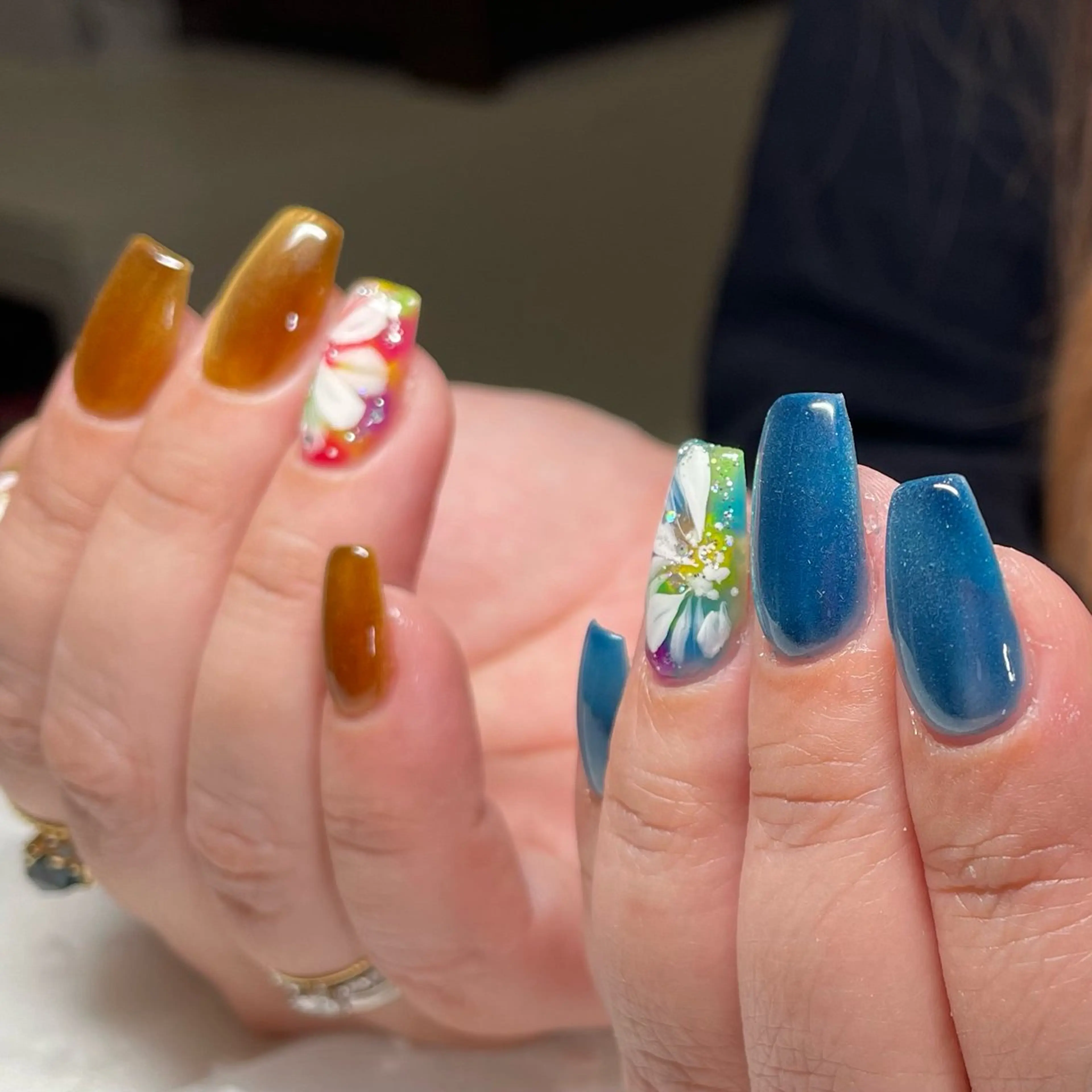 セミロング nailsalon kitのネイルデザイン