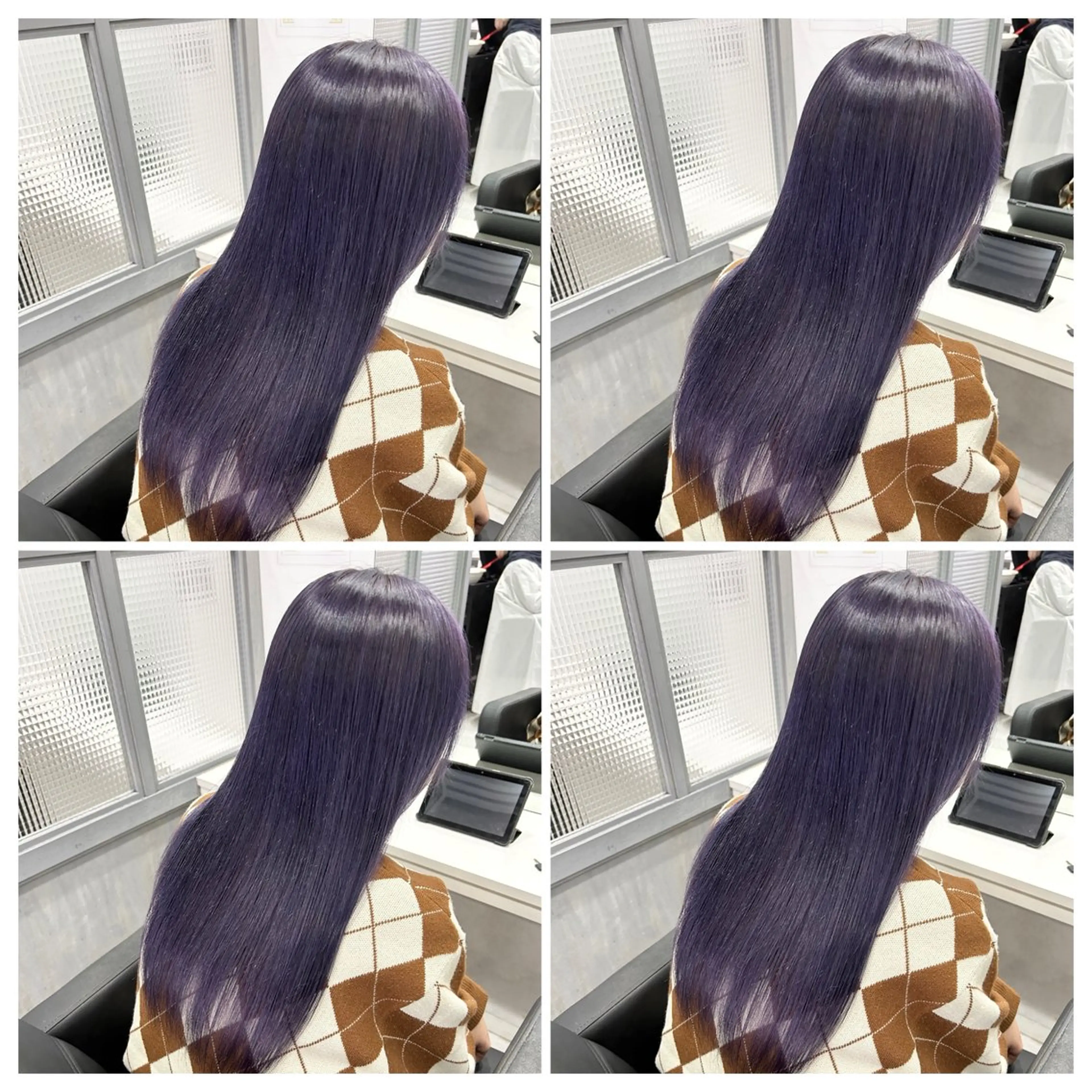 ロング カラー カット ヘアカラー トリートメント 💎髪質改善／艶髪 荻原💎のヘアスタイル
