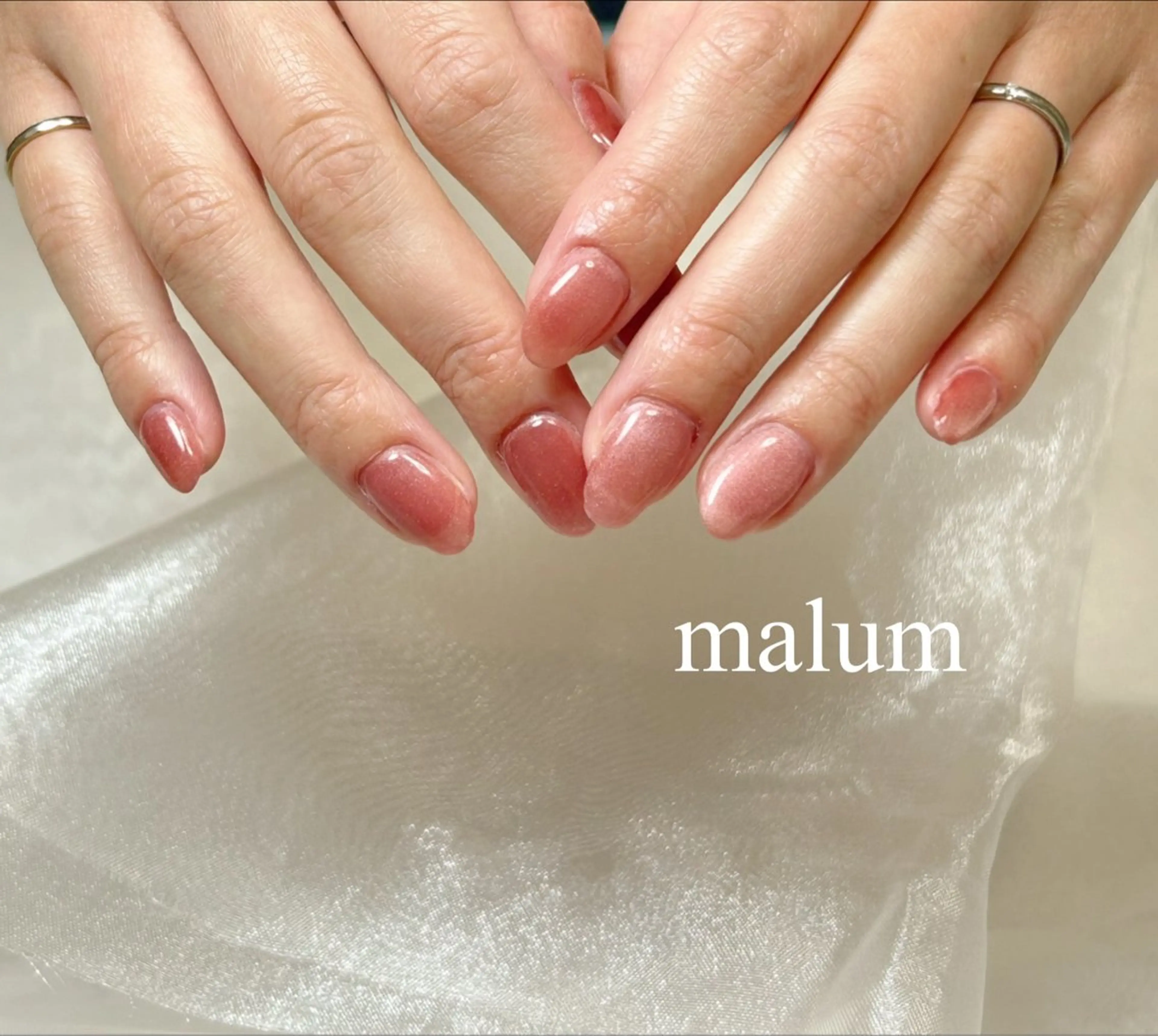 ネイル ハンドネイル malum nailのネイルデザイン