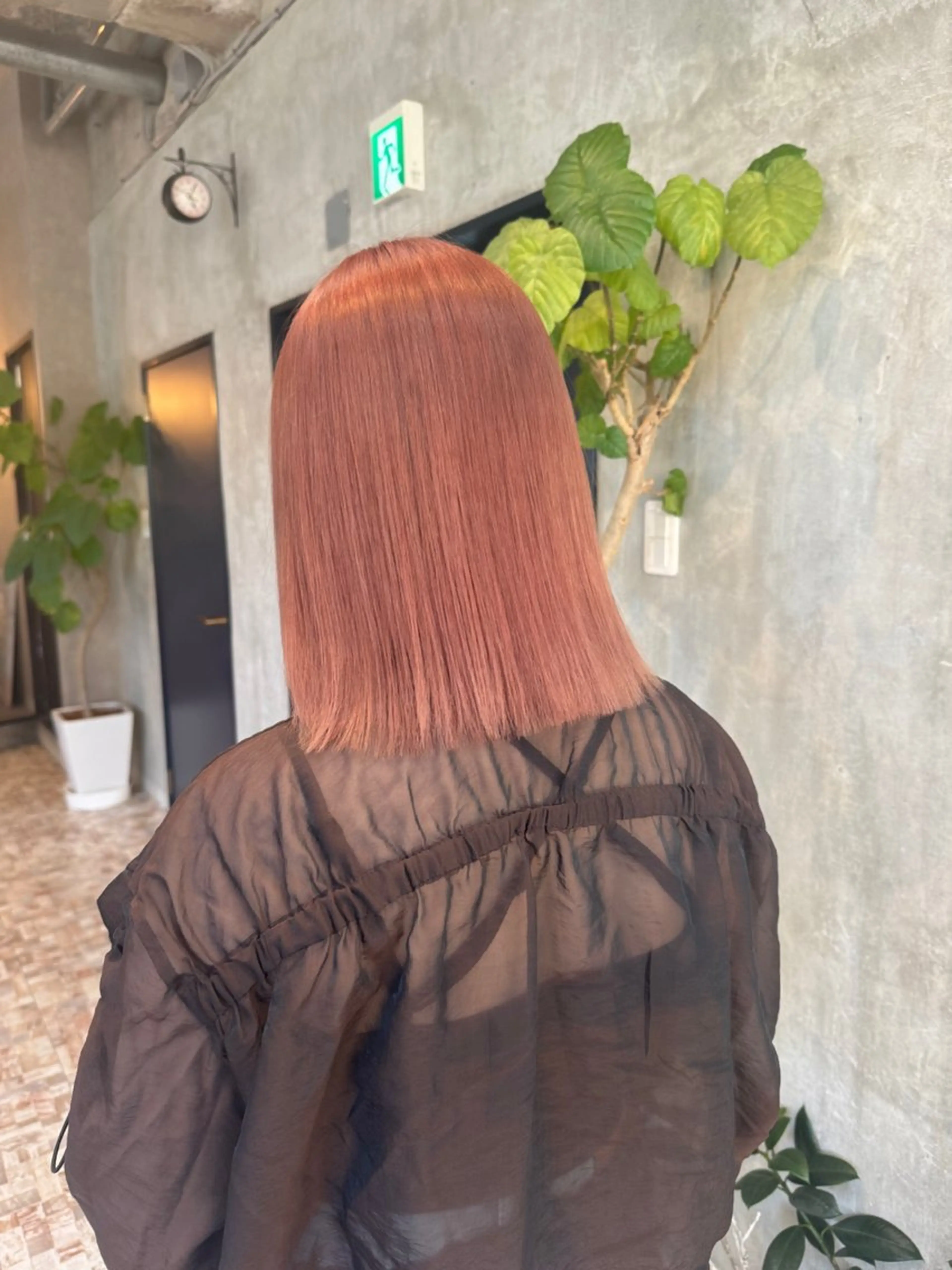 ミディアム ヘアカラー botan🦖*･ amiのヘアスタイル