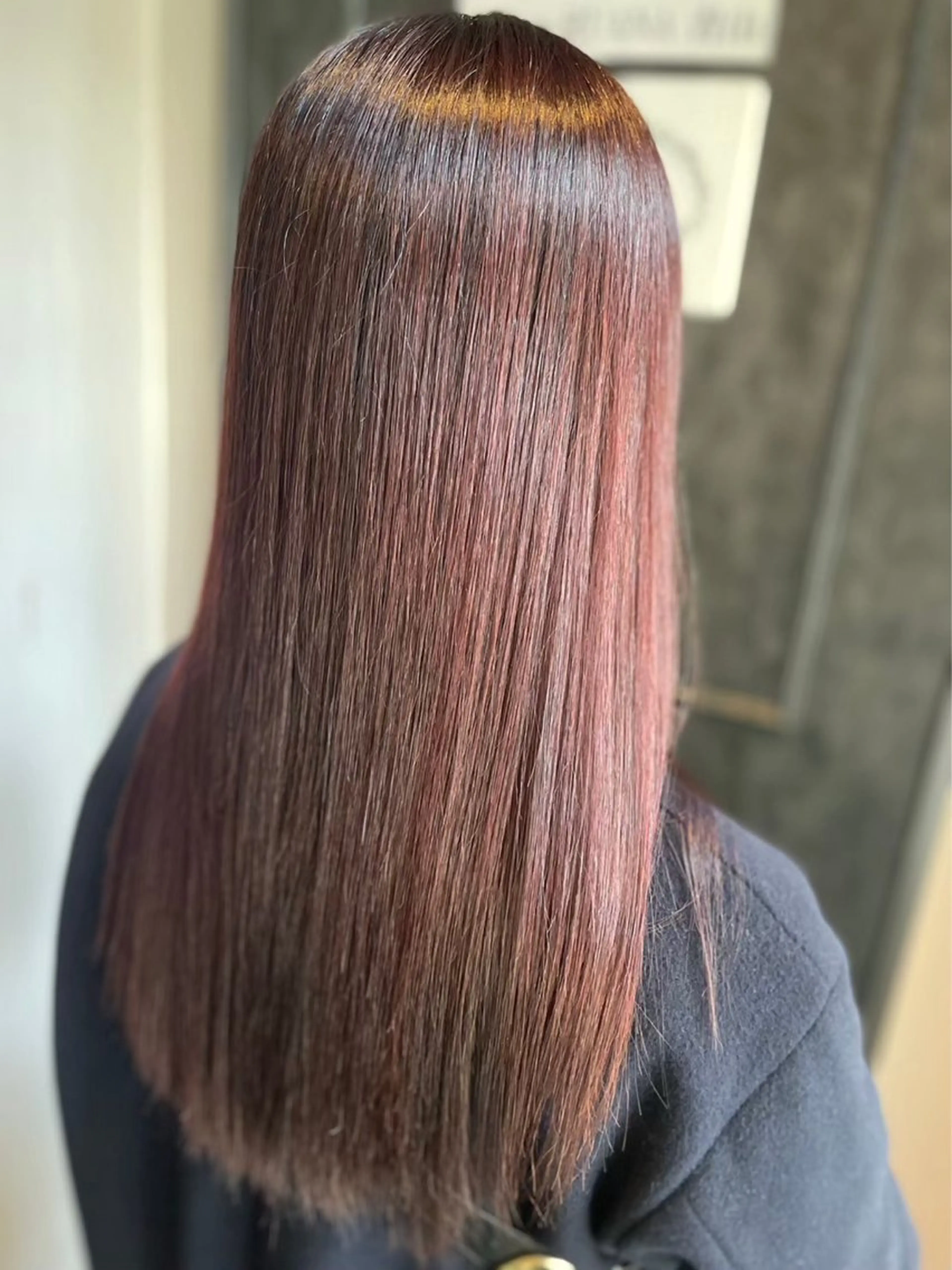 ロング カラー カット ヘアカラー 髪質改善ヘアエステ AInoa RUANA 青山所属・✨️髪質改善 ミヤケのヘアスタイル