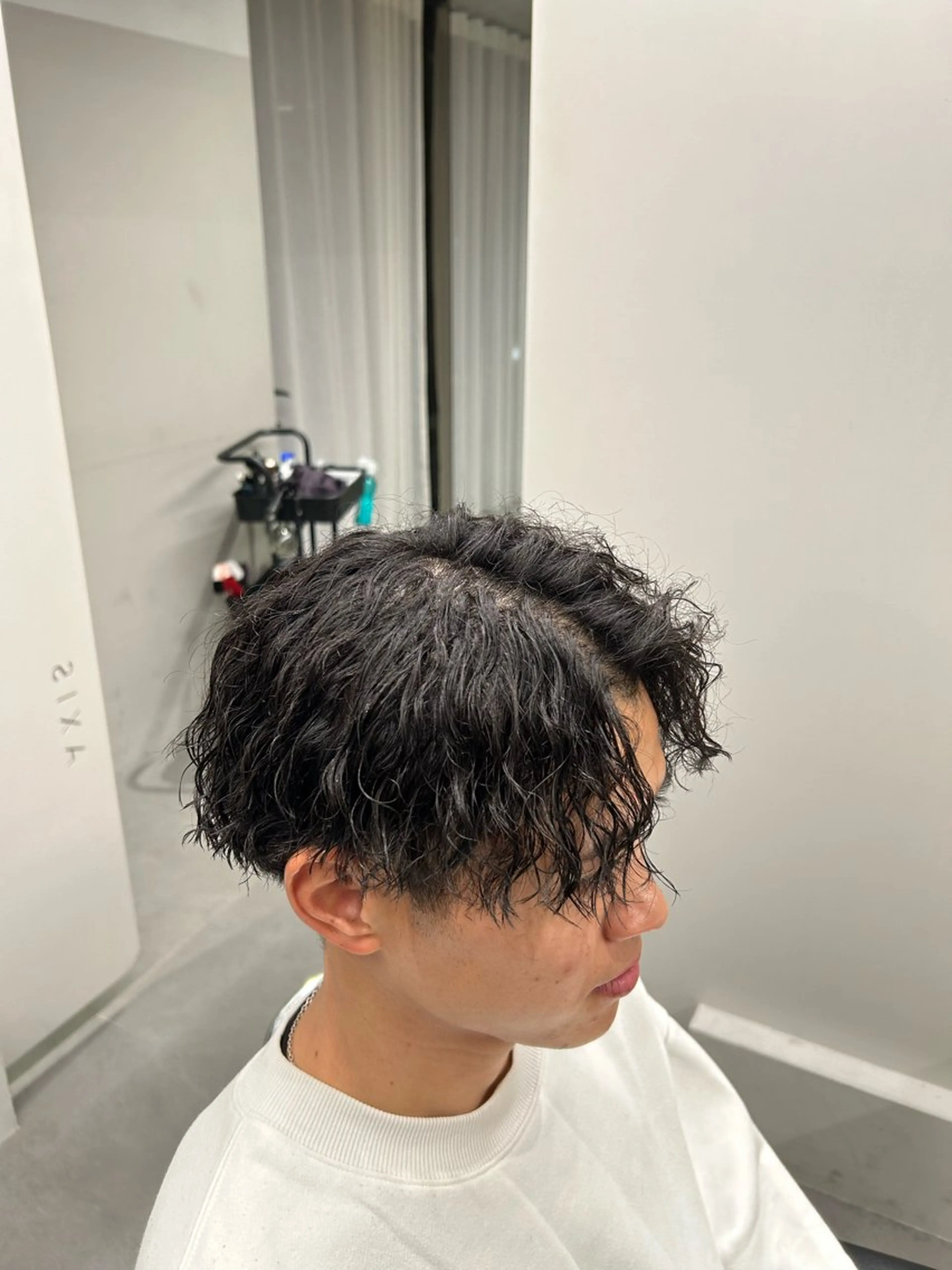 パーマ メンズ メンズパーマ パーマ 立川メンズパーマ職人 小泉文人のヘアスタイル