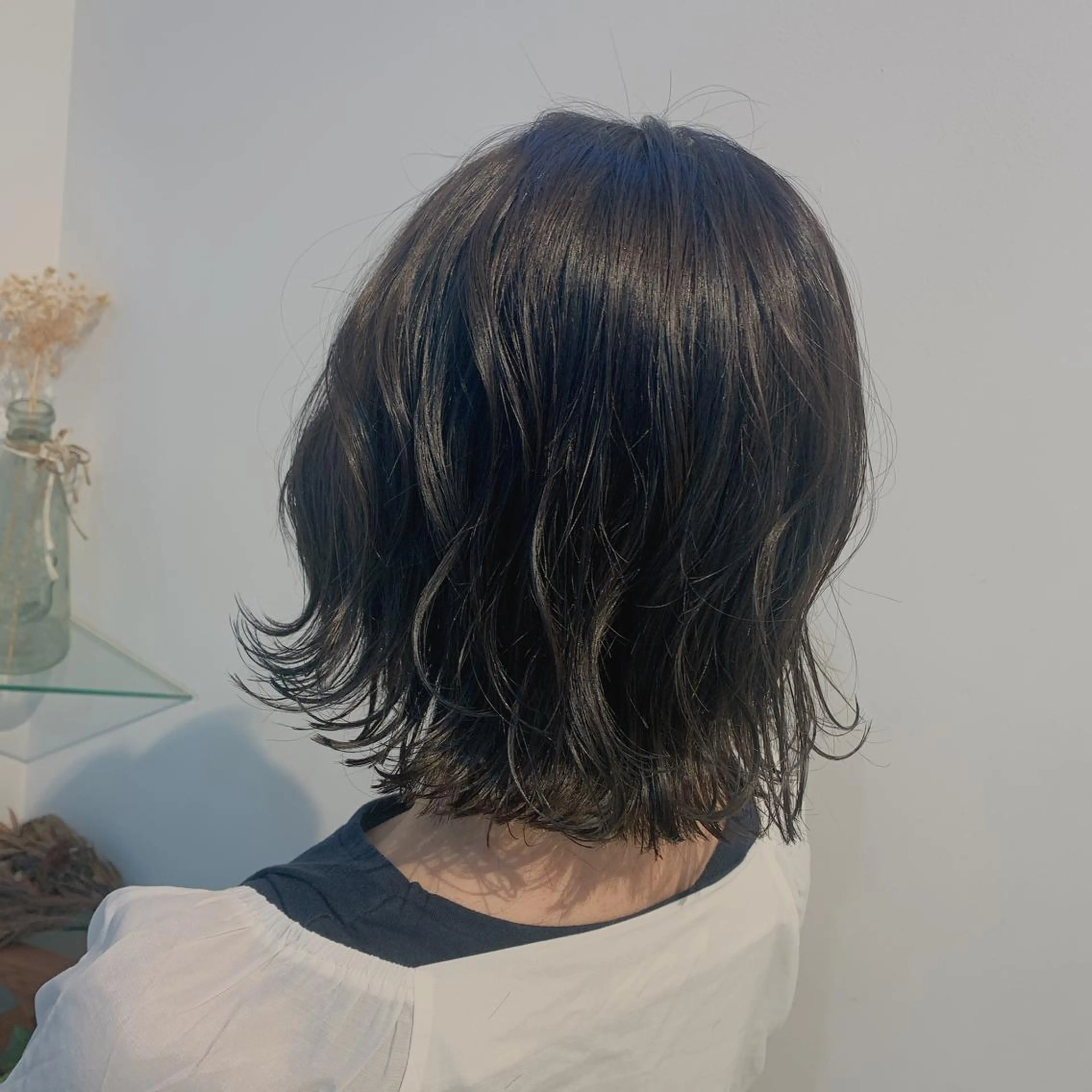 ミディアム カラー 極艶透明感カラー💖 髪質改善/出雲つぐみのヘアスタイル