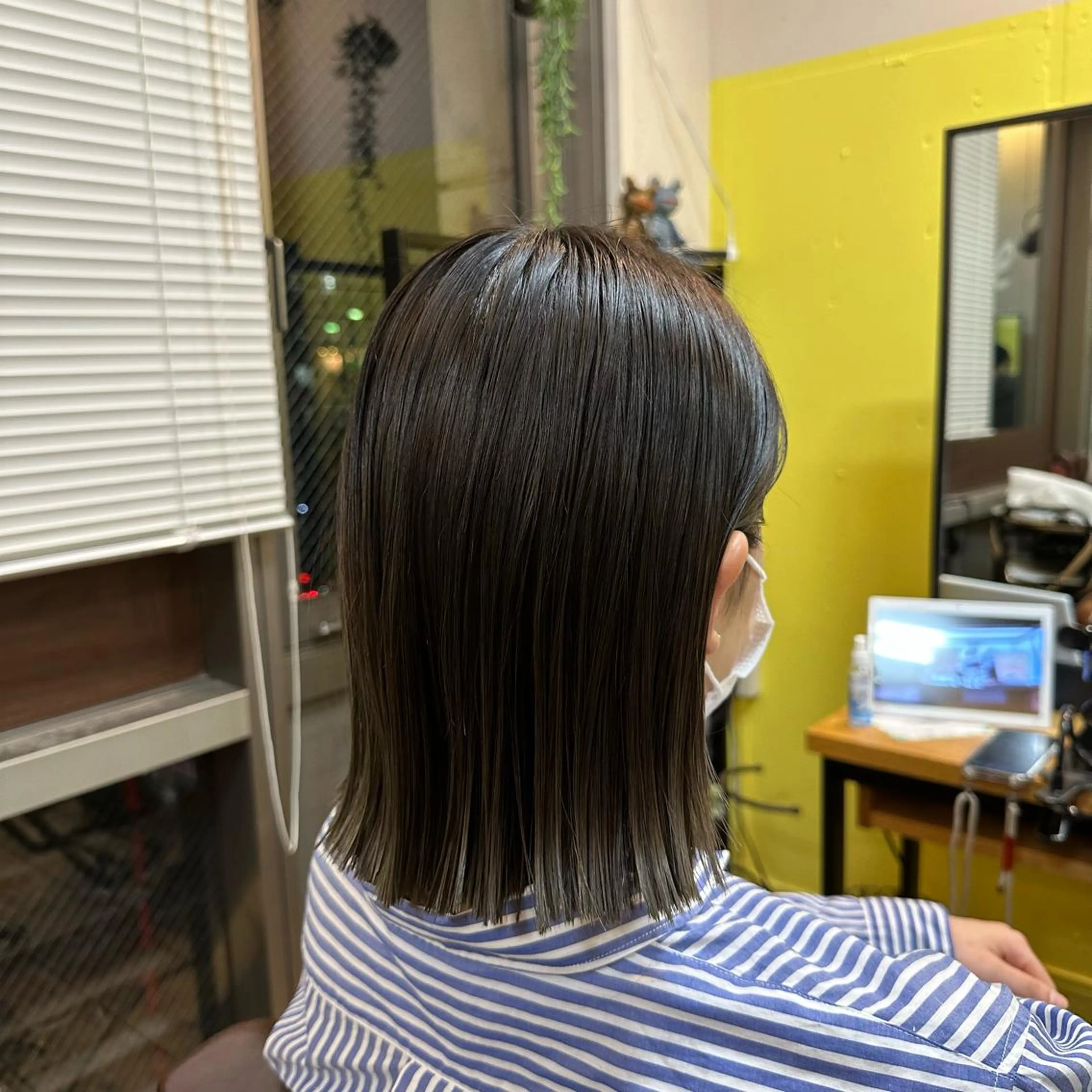 ミディアム はまだ かんたのヘアスタイル