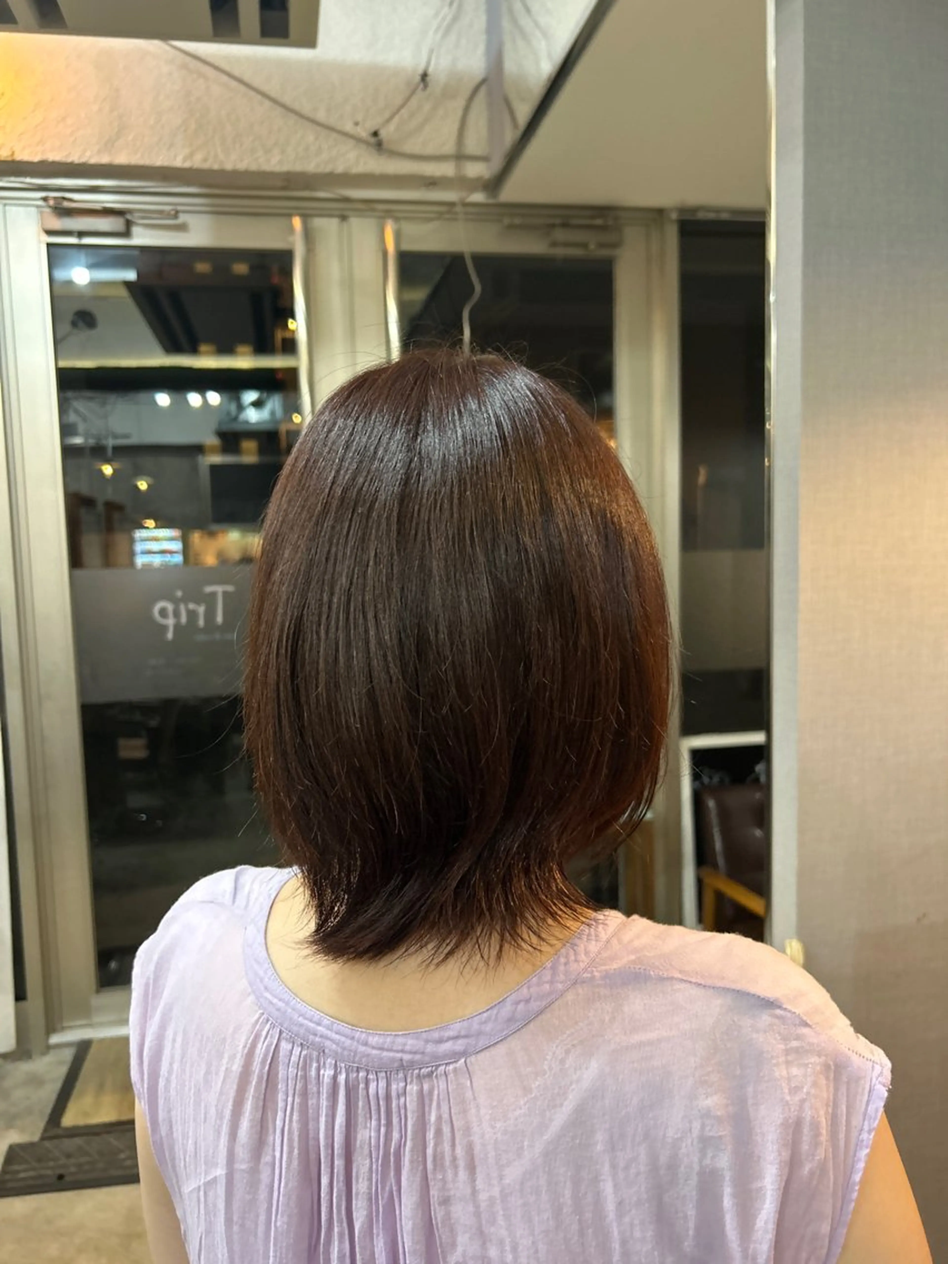 カラー ブラウンカラー ピンクカラー ヘアカラー Trip 香椎所属・Yuk inoのヘアスタイル