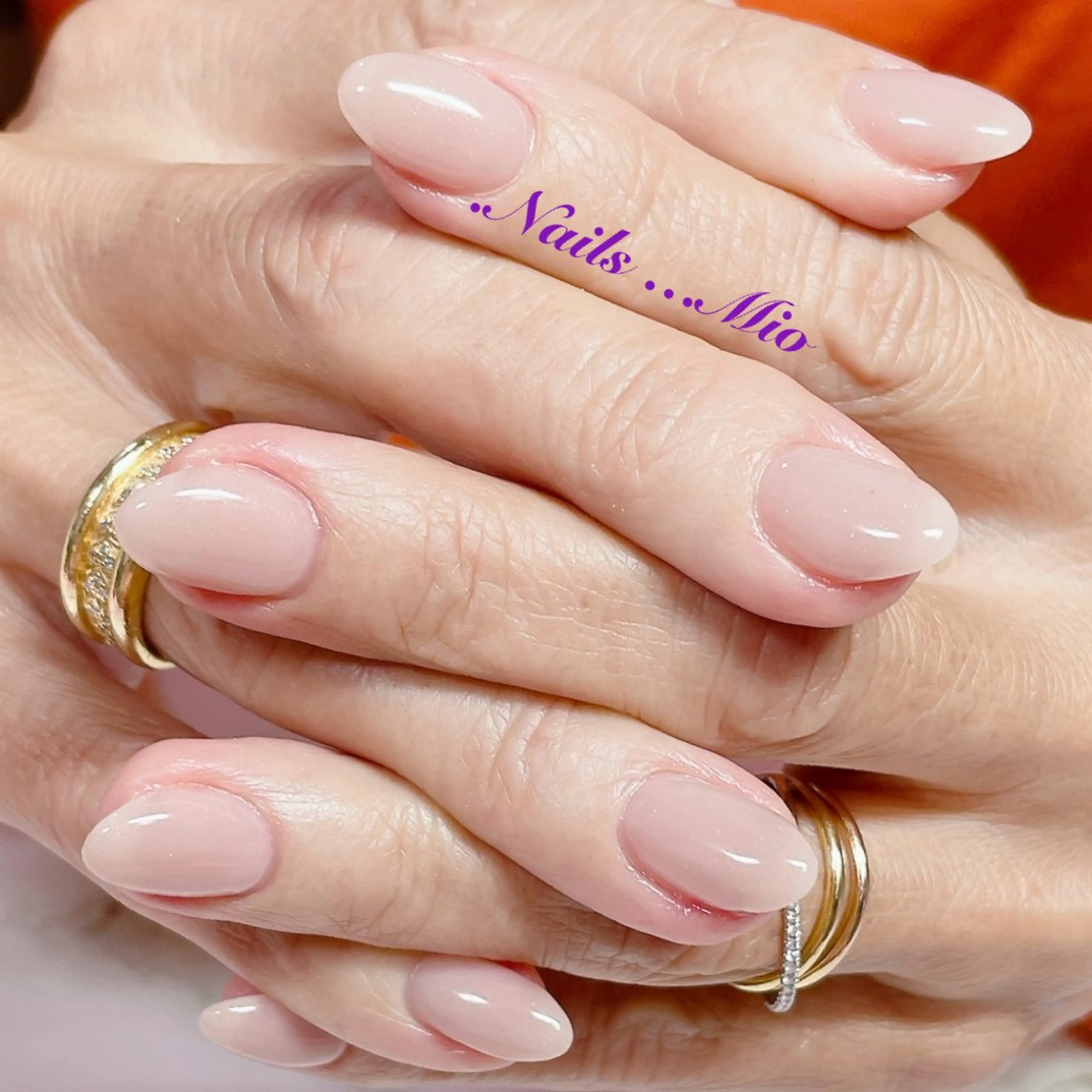 ネイル ジェルネイル ワンカラーネイル .Nails Mio 赤羽西ネイルサロンのネイルデザイン
