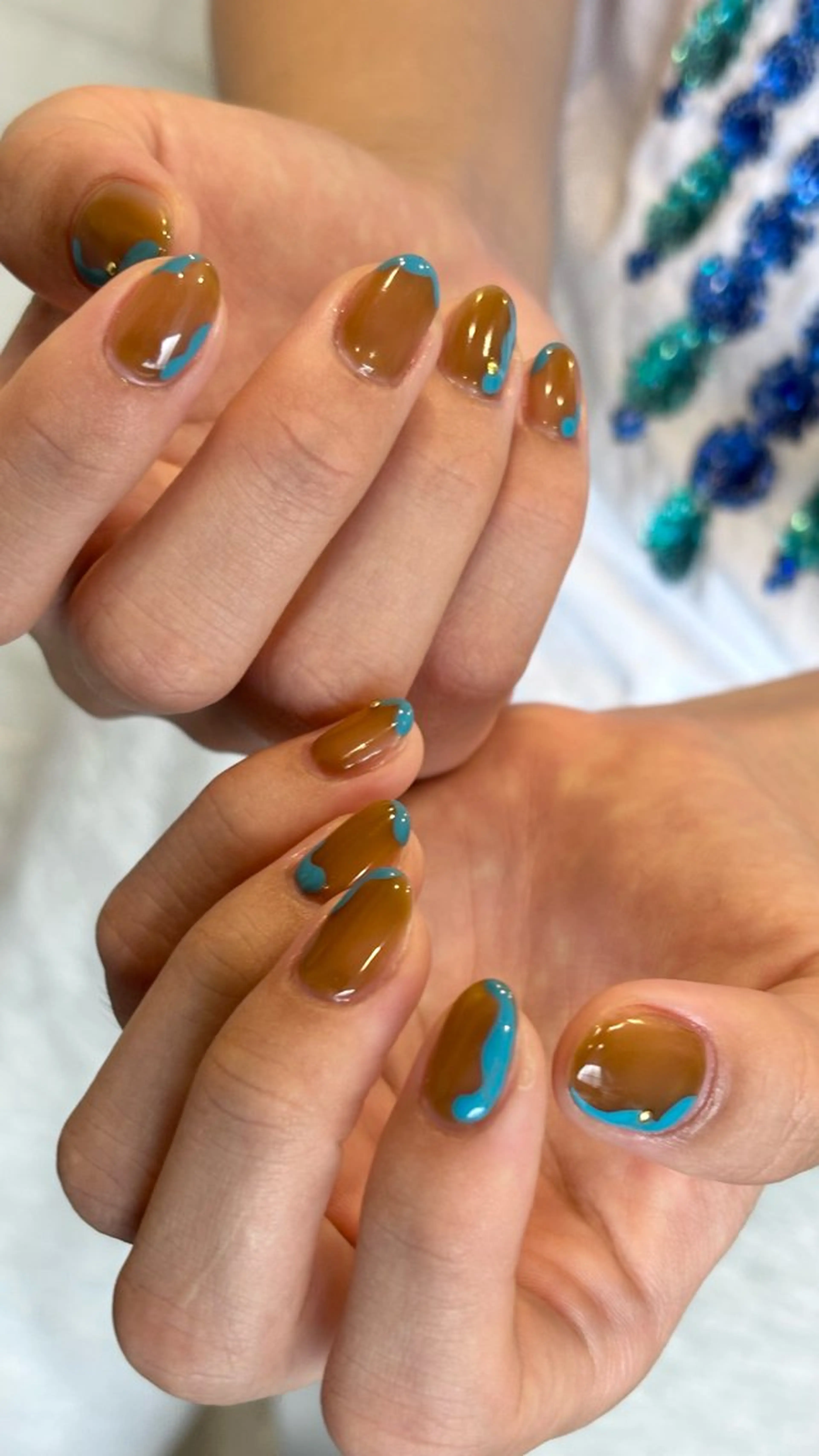 ネイル ニュアンスネイル ハンドネイル Umi Nail salon所属・Umi Nail /Akariのネイルデザイン