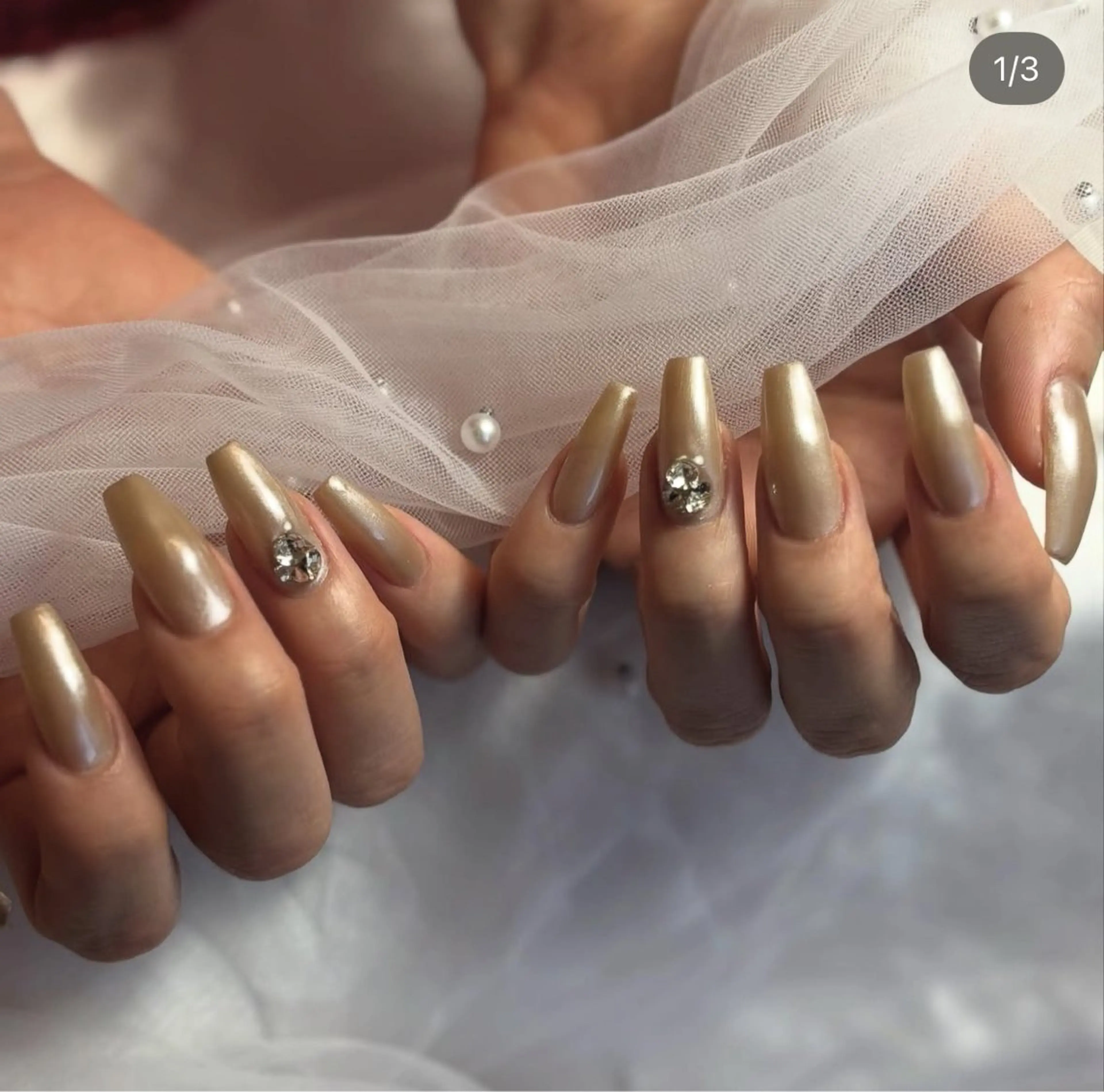 ネイル ワンカラーネイル R.nail ☆のネイルデザイン