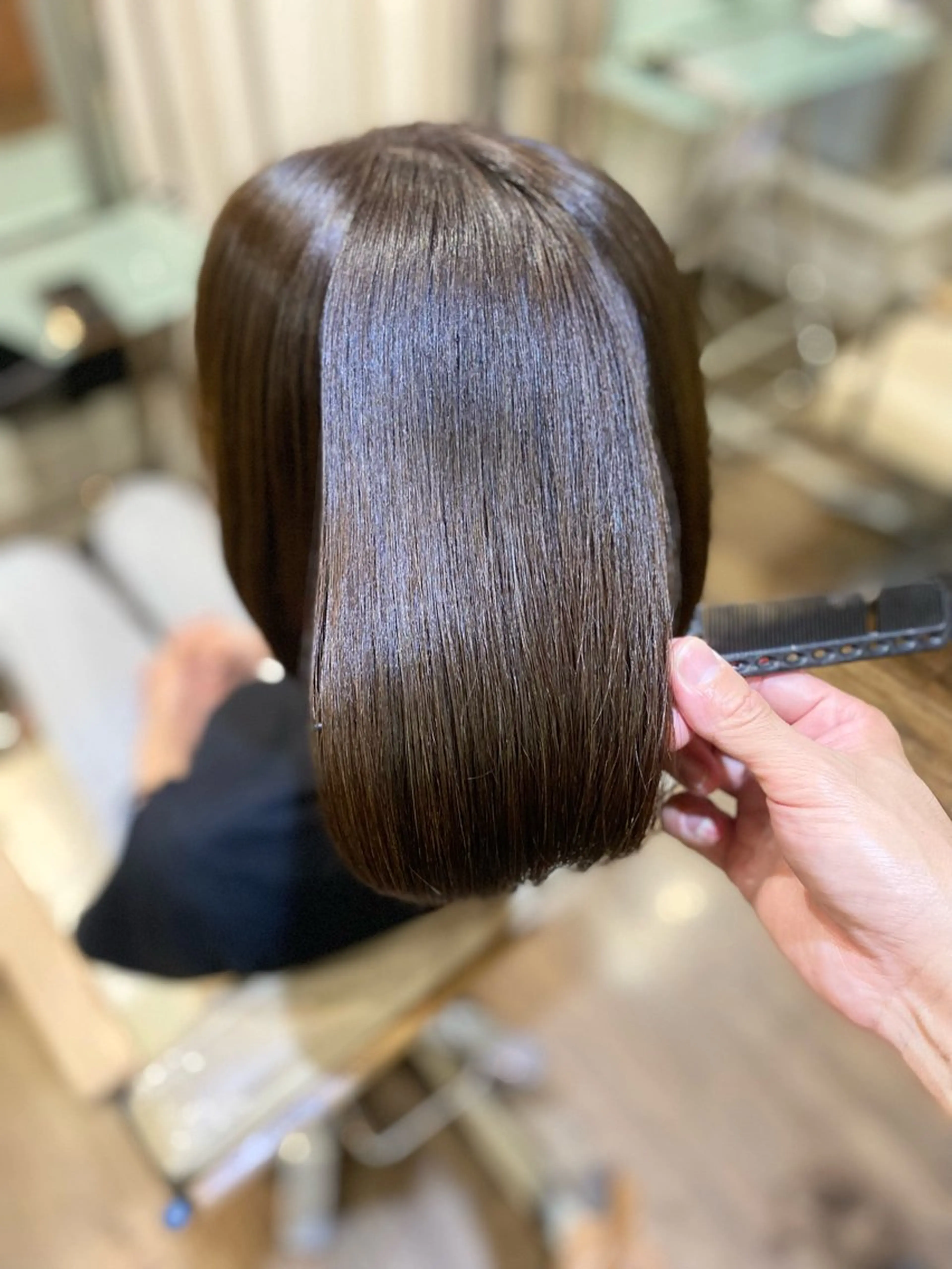 セミロング アッシュ くせ毛 ハイライト 髪質改善 韓国風ヘア カット ヘアカラー 縮毛矯正 RecheRche【池袋】所属・👑指名率No.1 👑坂口飛翔のヘアスタイル