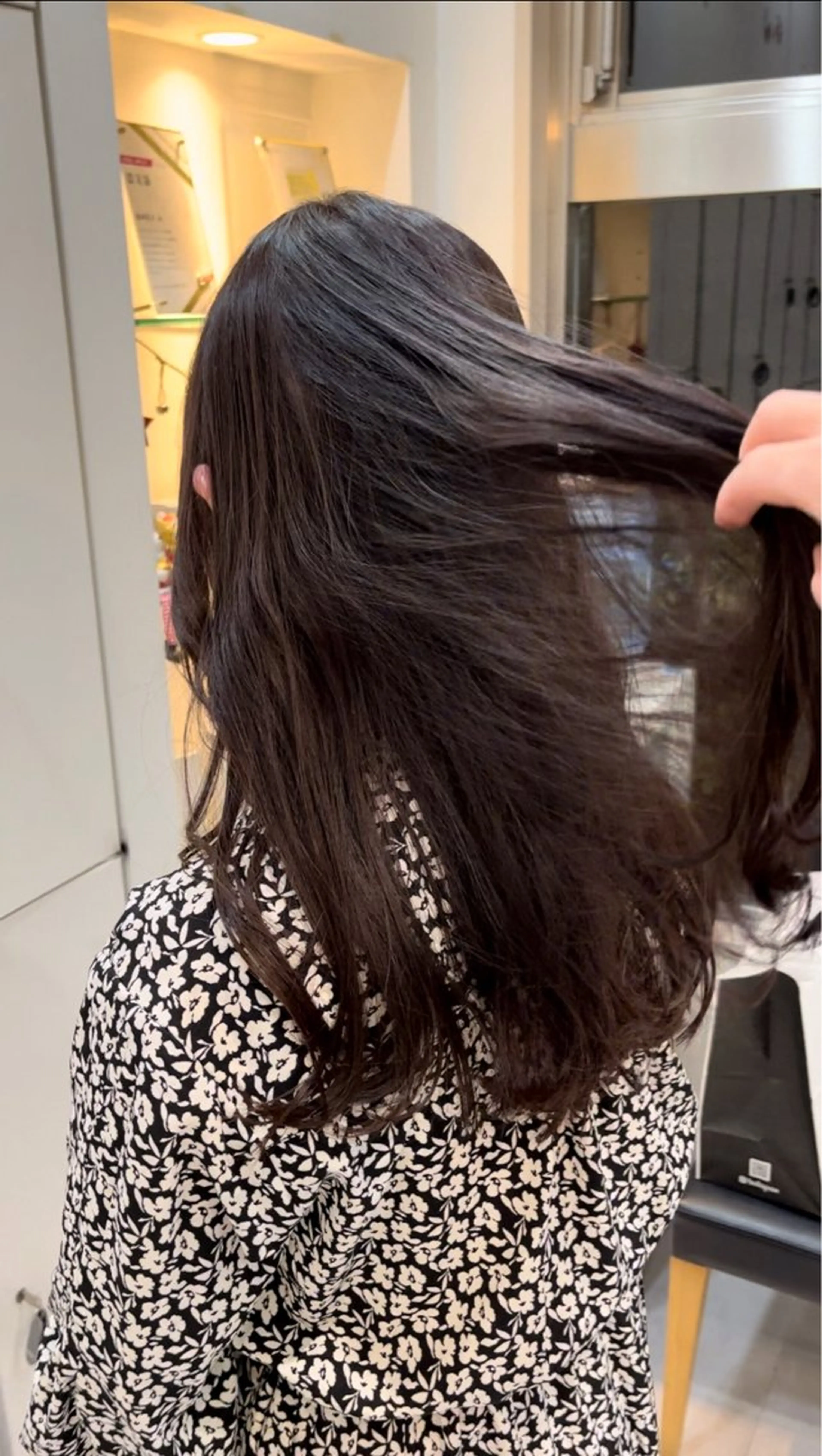 ロング 縮毛矯正/髪質改善 斉藤春のヘアスタイル