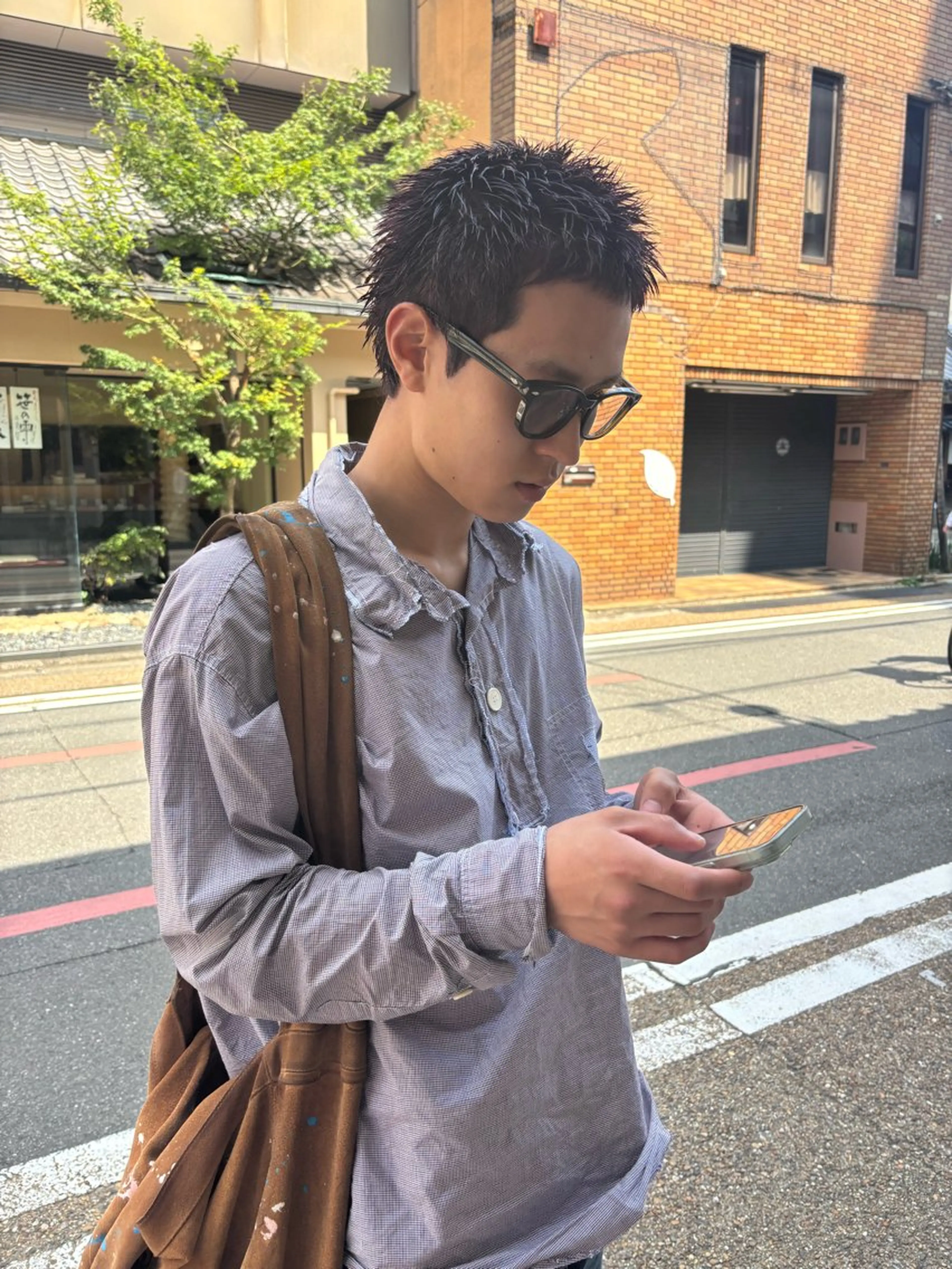 men's cut＋men's colorの写真