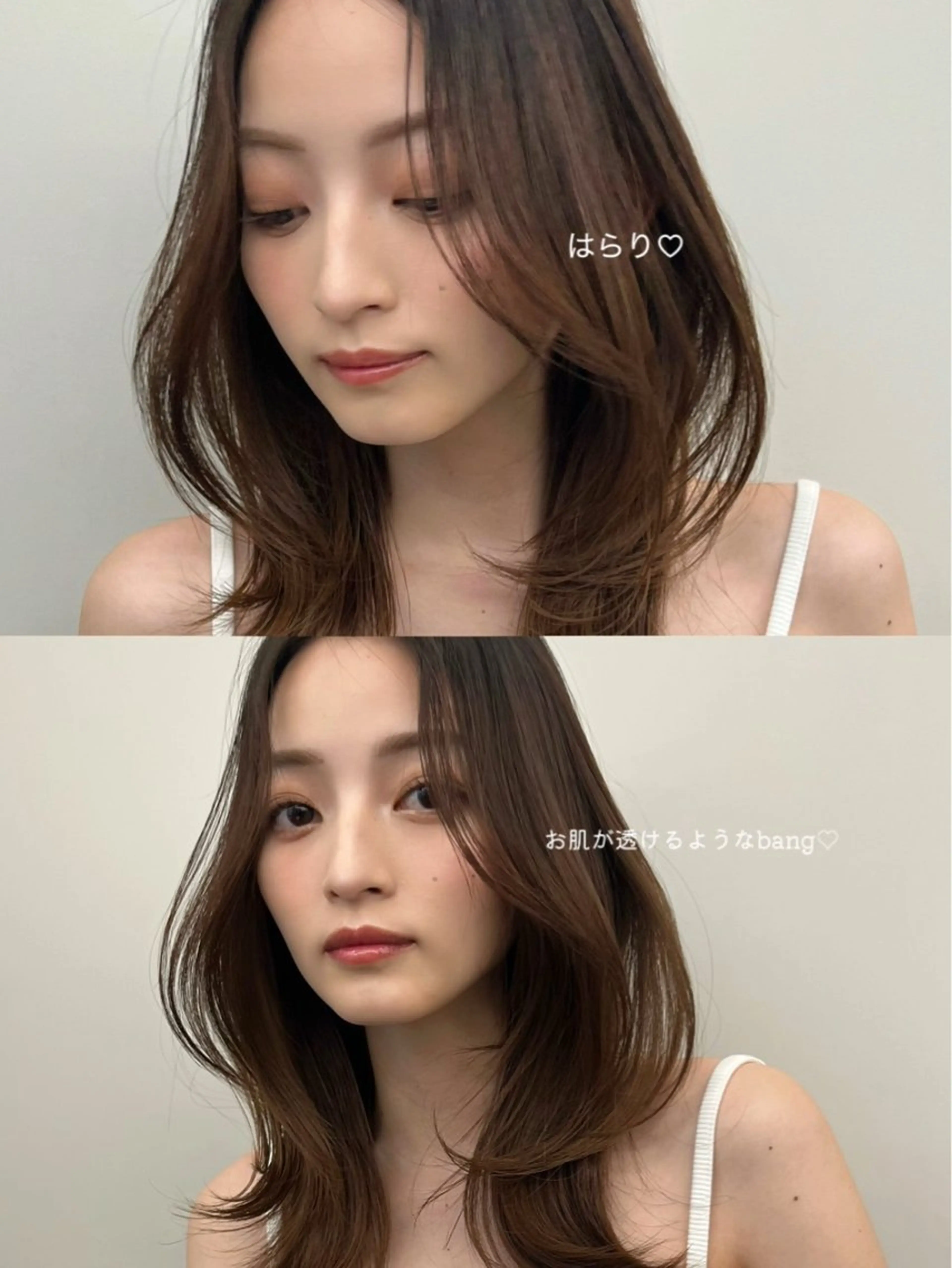 ロング 韓国レイヤー🤍 髪質改善seriraのヘアスタイル