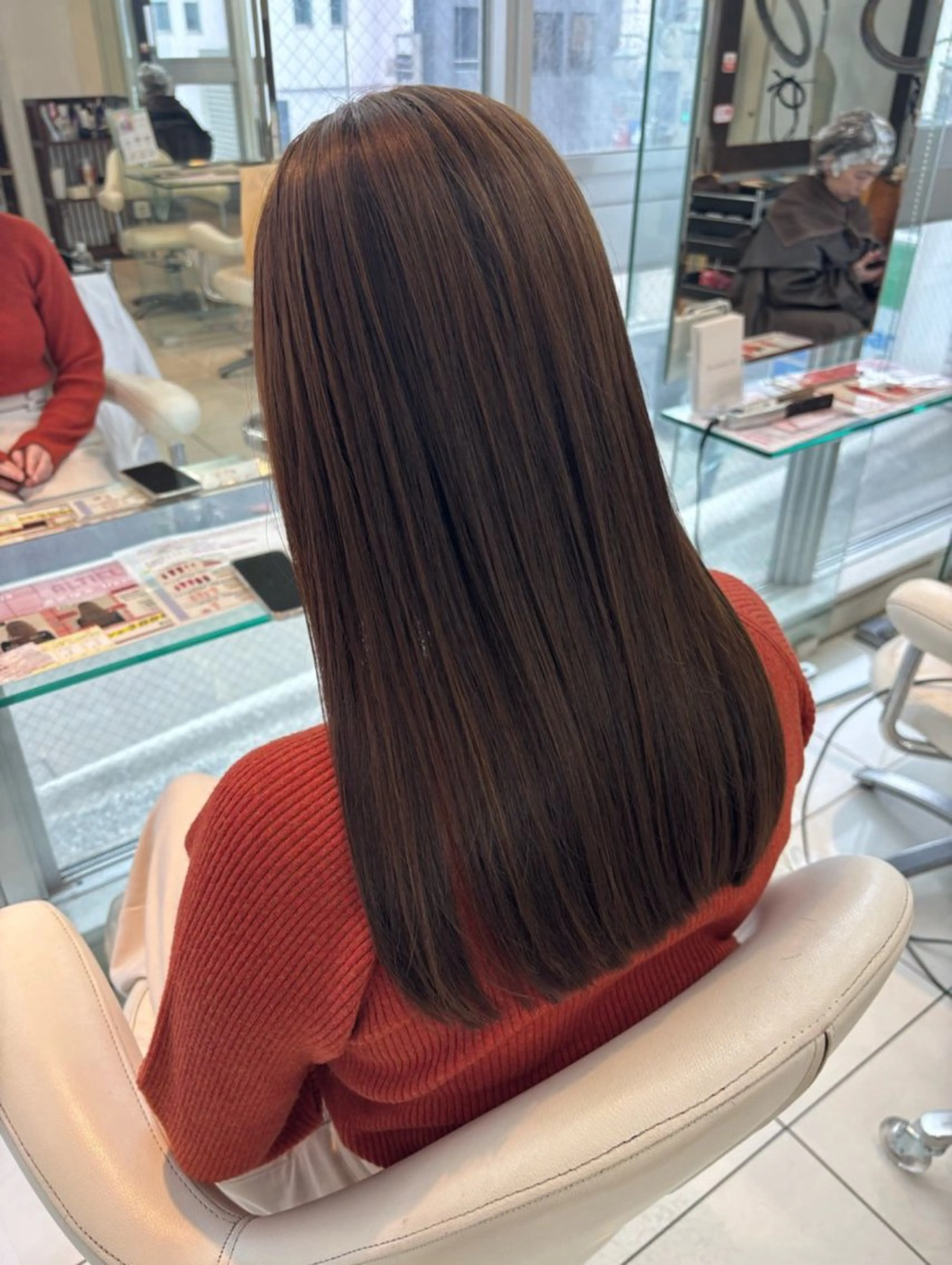 【¥1100】ロングボブカットモデル🎀💙の写真