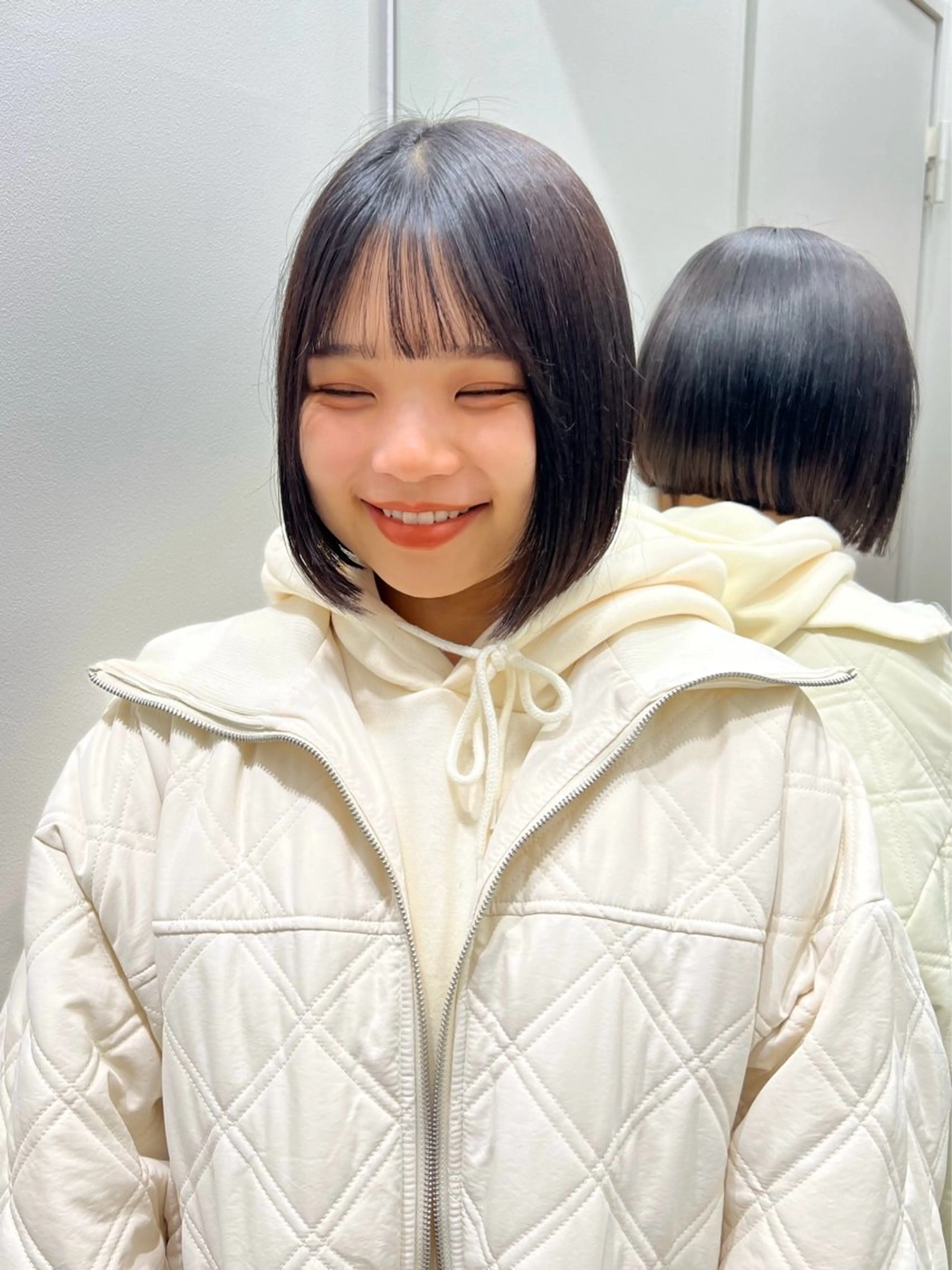 ショート カット カコ♡ ボブ ヘアアレンジのヘアスタイル