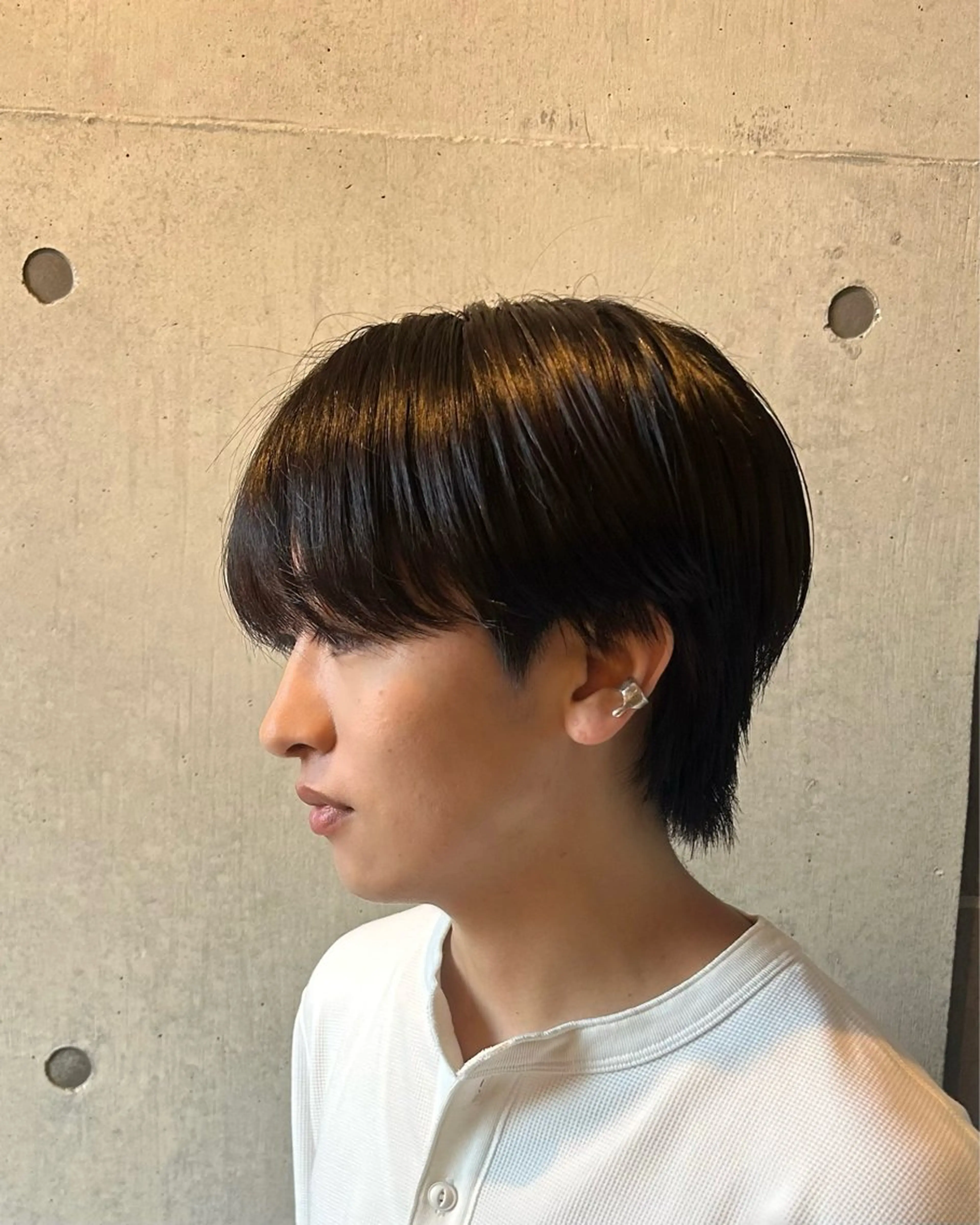 【🌿メンズ限定🌿】カット➕暗髪カラーの写真