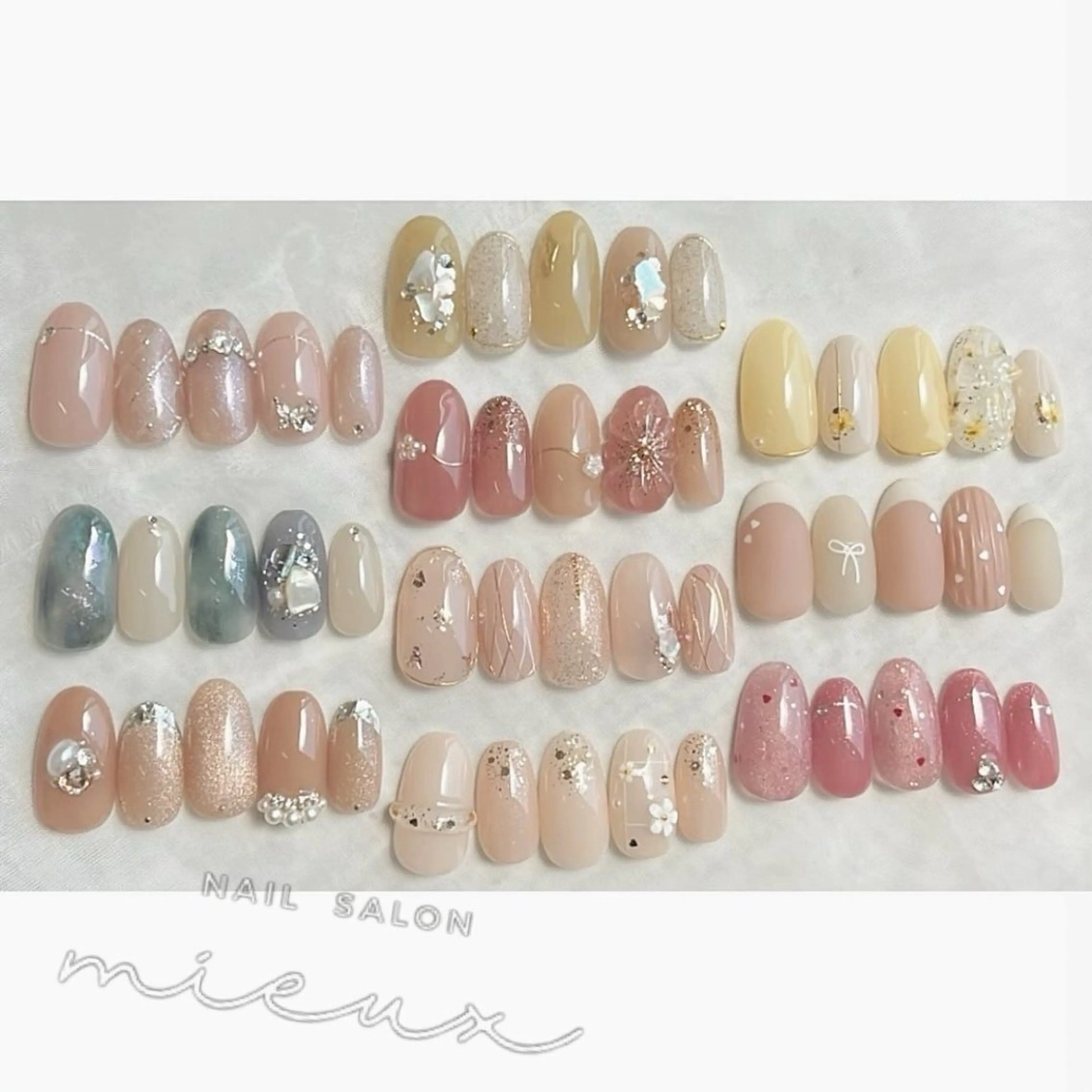 ネイル ハンドネイル mieux ariiiのネイルデザイン