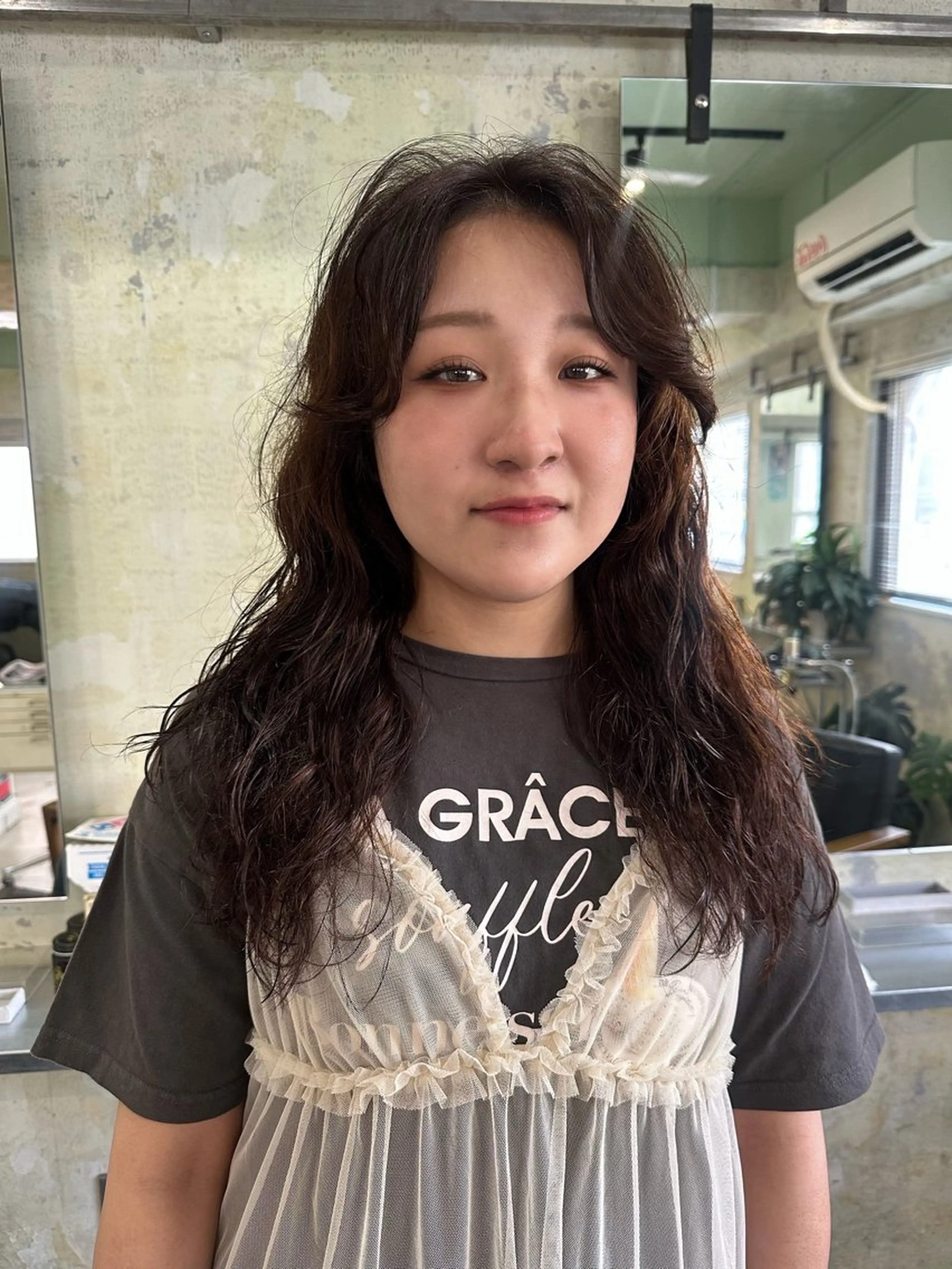 ロング カラー パーマ カット パーマ トリートメント AR.MARA hair  studio所属・ウェーブパーマ サトウヒカルのヘアスタイル