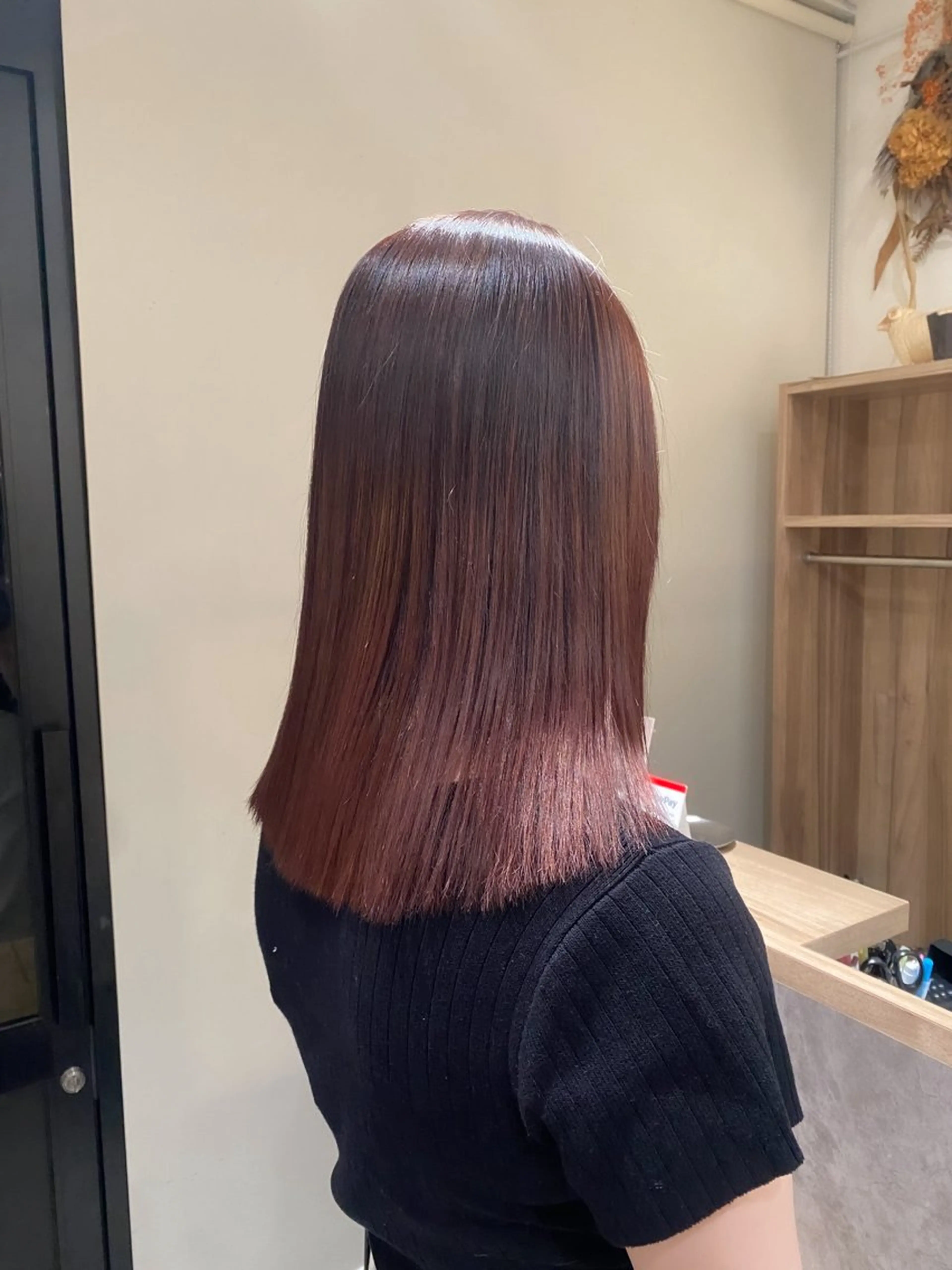 セミロング カラー ヘアカラー MaisonINE所属・ブリーチカラー✨ /kanaのヘアスタイル