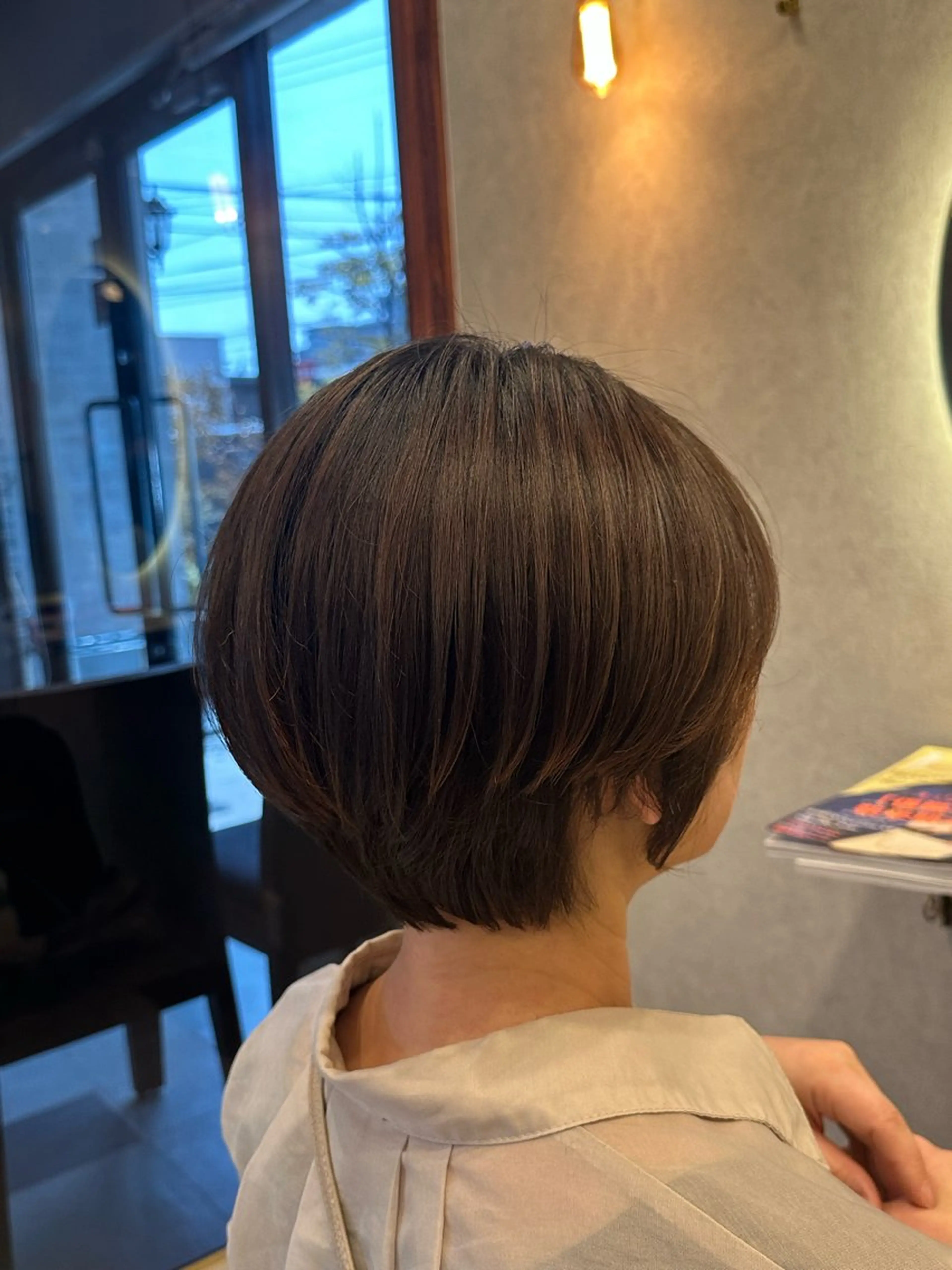 リタッチカラー+カットの写真
