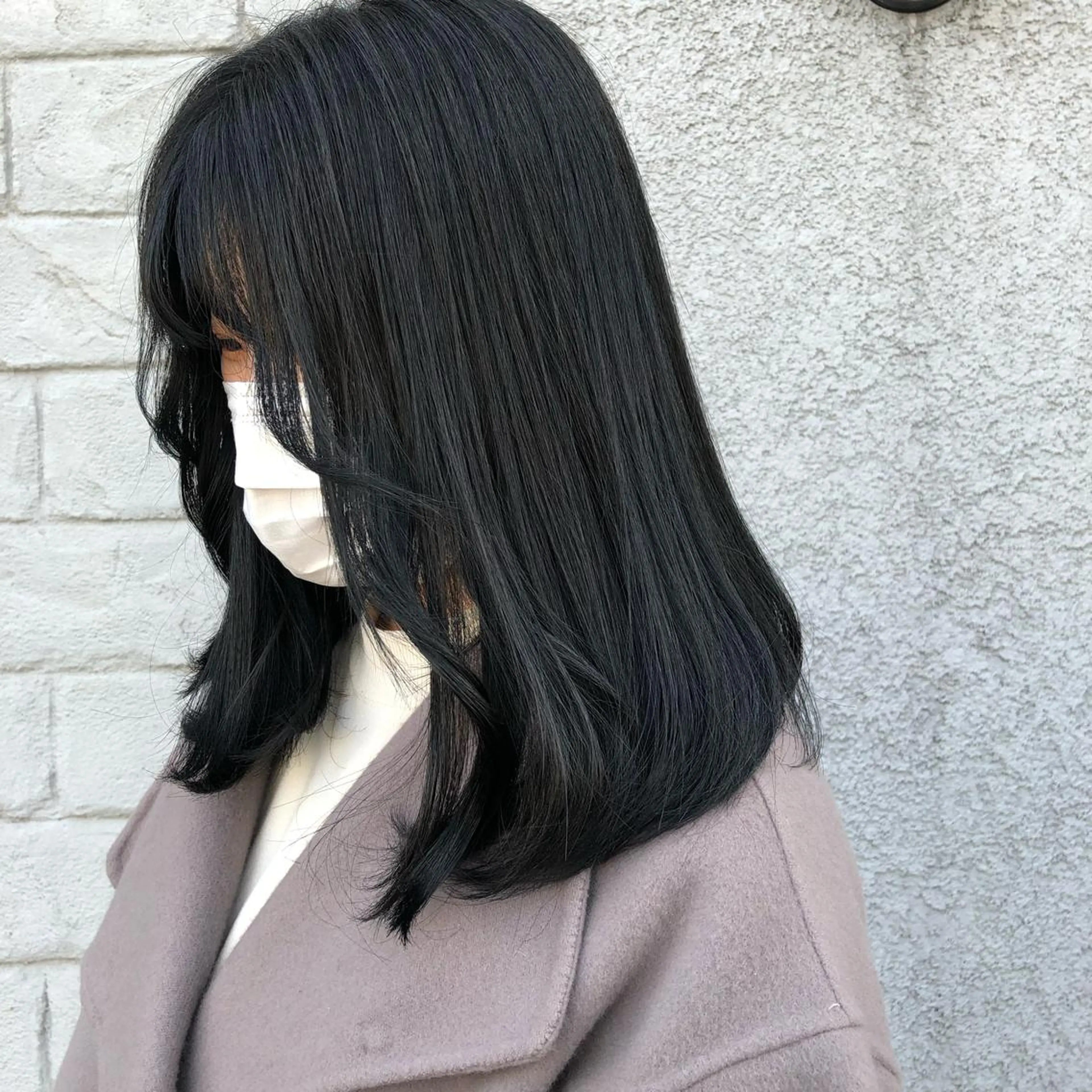 ミディアム カラー カット ヘアカラー トリートメント 🌐👽フクイ キララ🌎💎のヘアスタイル