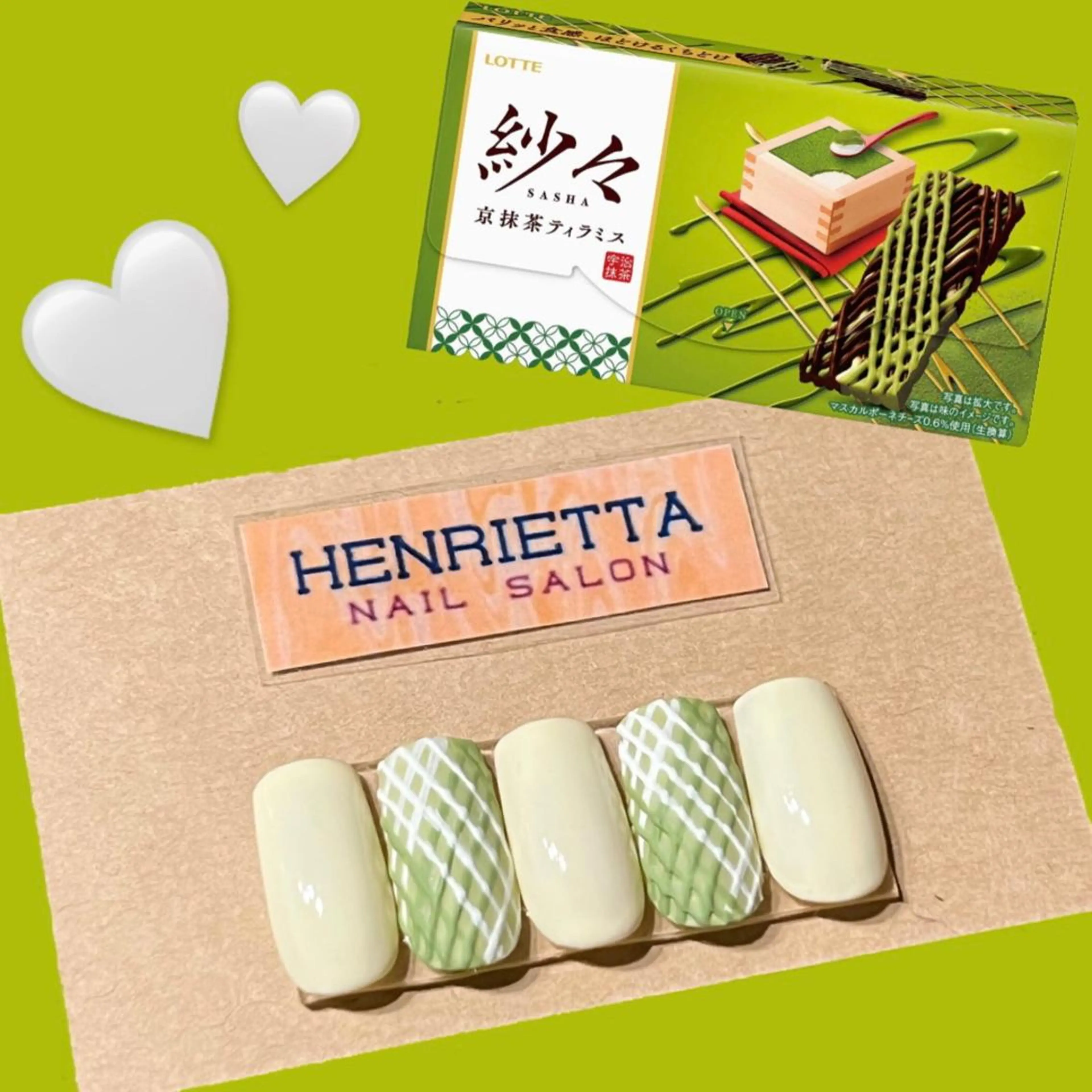 ネイル バレンタイン HENRIETTA NAILSALONのネイルデザイン