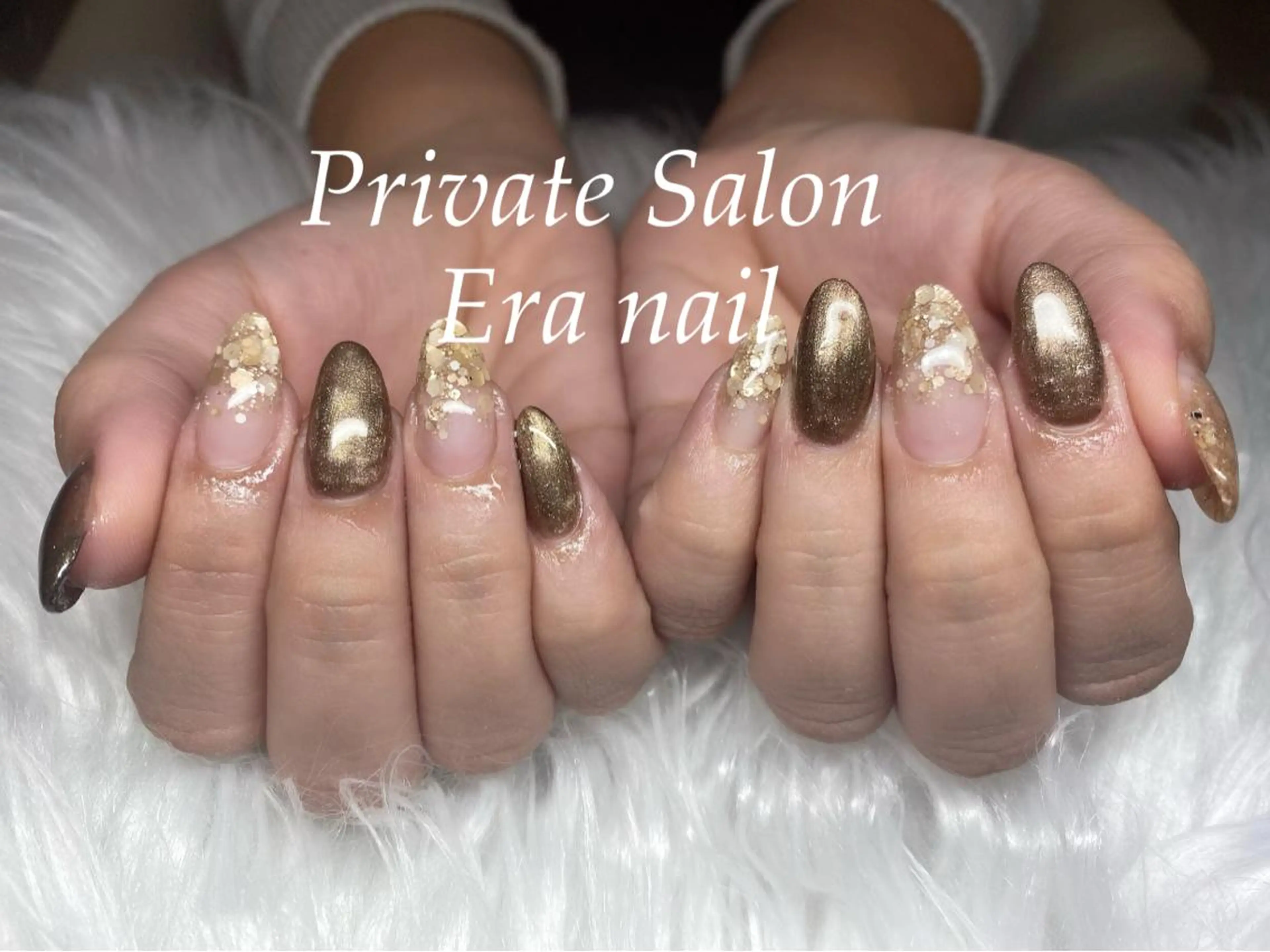 ネイル グラデーション ワンカラーネイル スカルプネイル Era nailのネイルデザイン