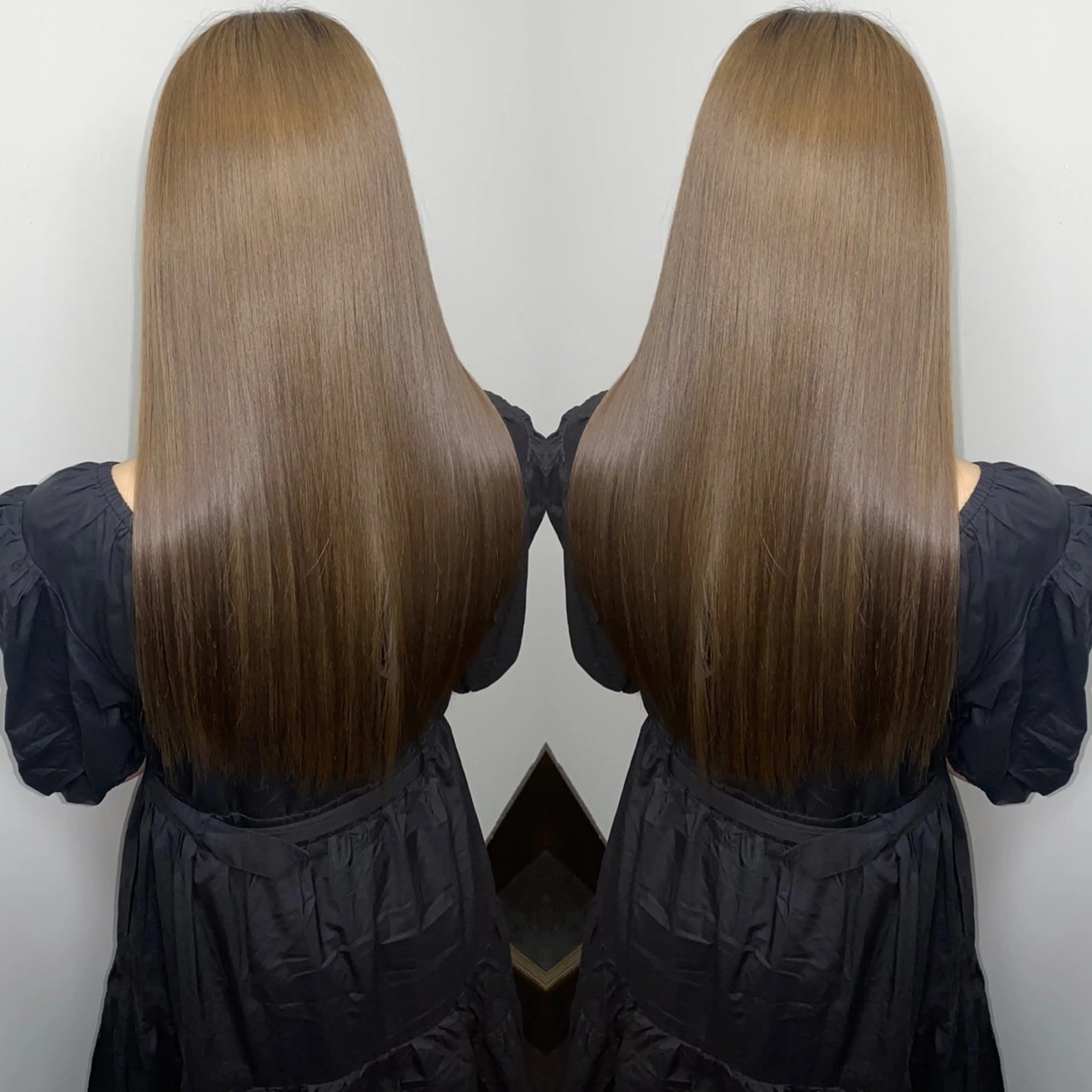 ロング shinka 髪質改善　縮毛矯正所属・美髪ストレート/美髪 レイヤー特化増原優斗のヘアスタイル