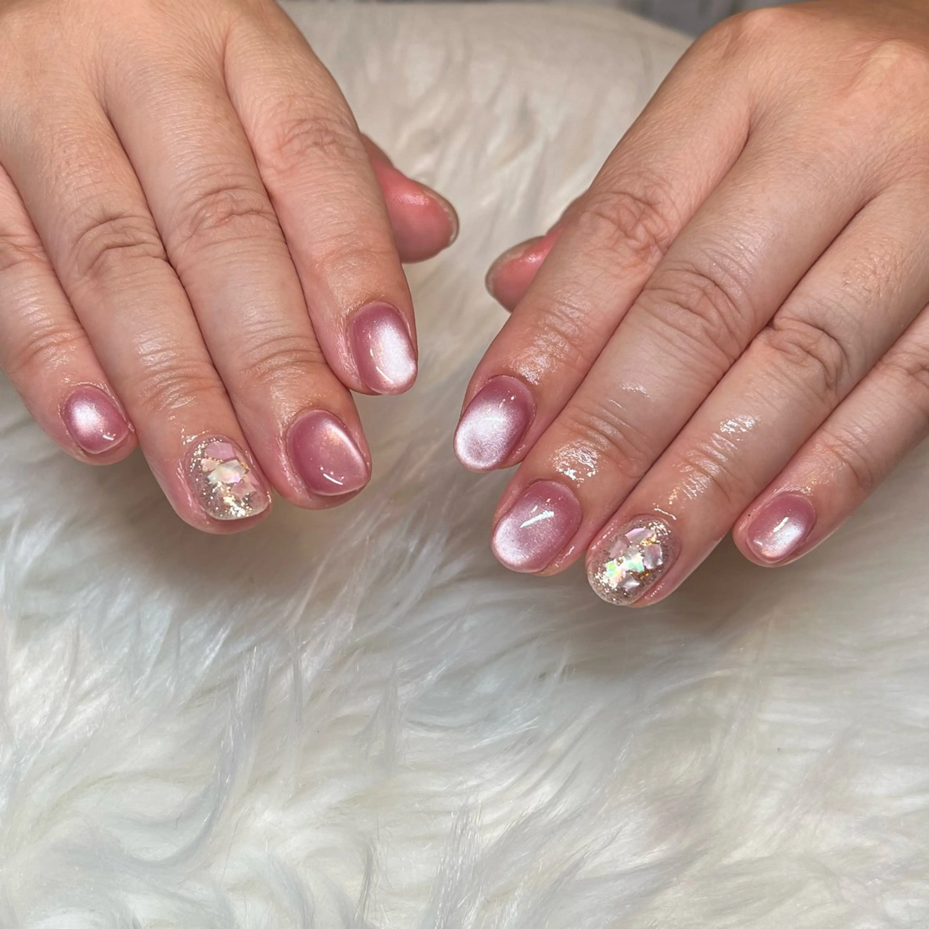 ネイル マグネットネイル 夏ネイル FOI NAILのネイルデザイン