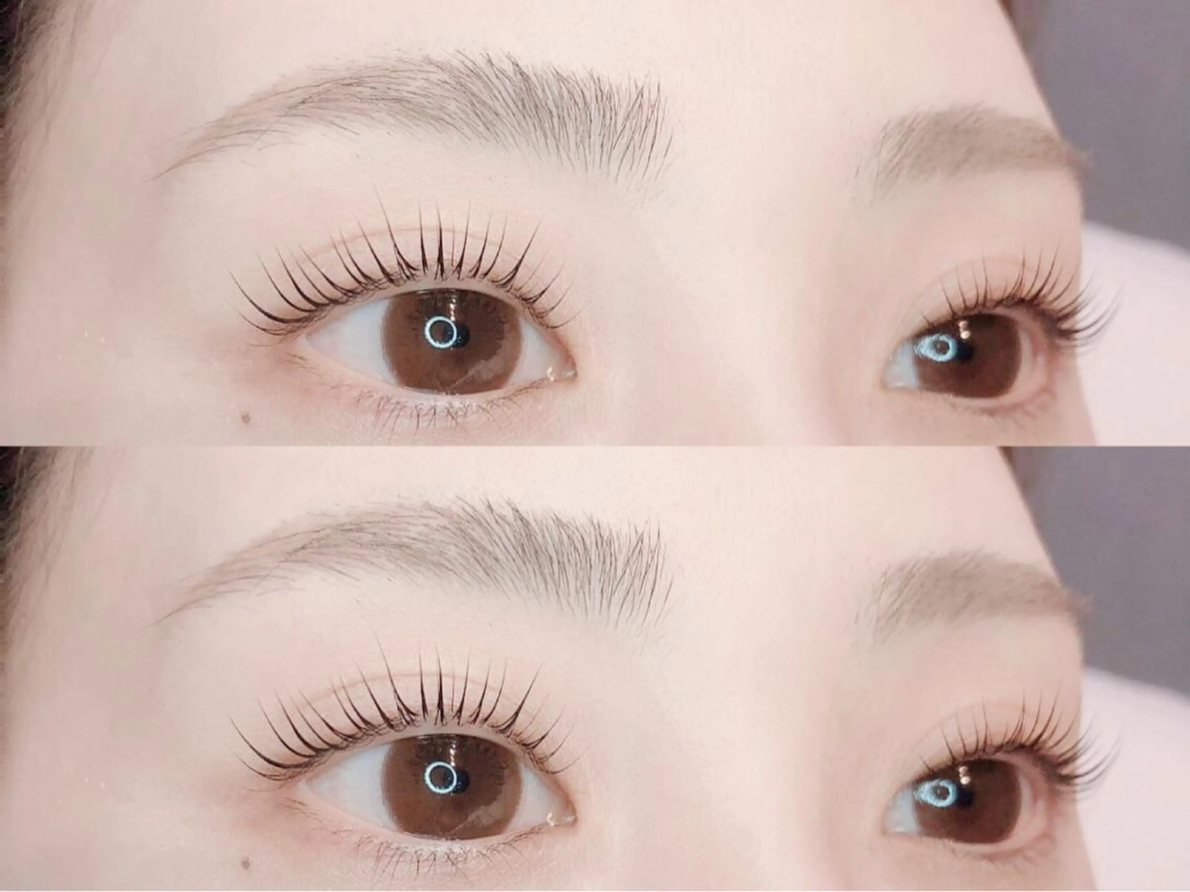 マツエク・マツパ 韓国風マツエク パリジェンヌラッシュリフト まつげパーマ 一重×まつ毛パーマ ワンホンマツエク マツパ eyelist 🌼 Mahoのマツエク・マツパデザイン