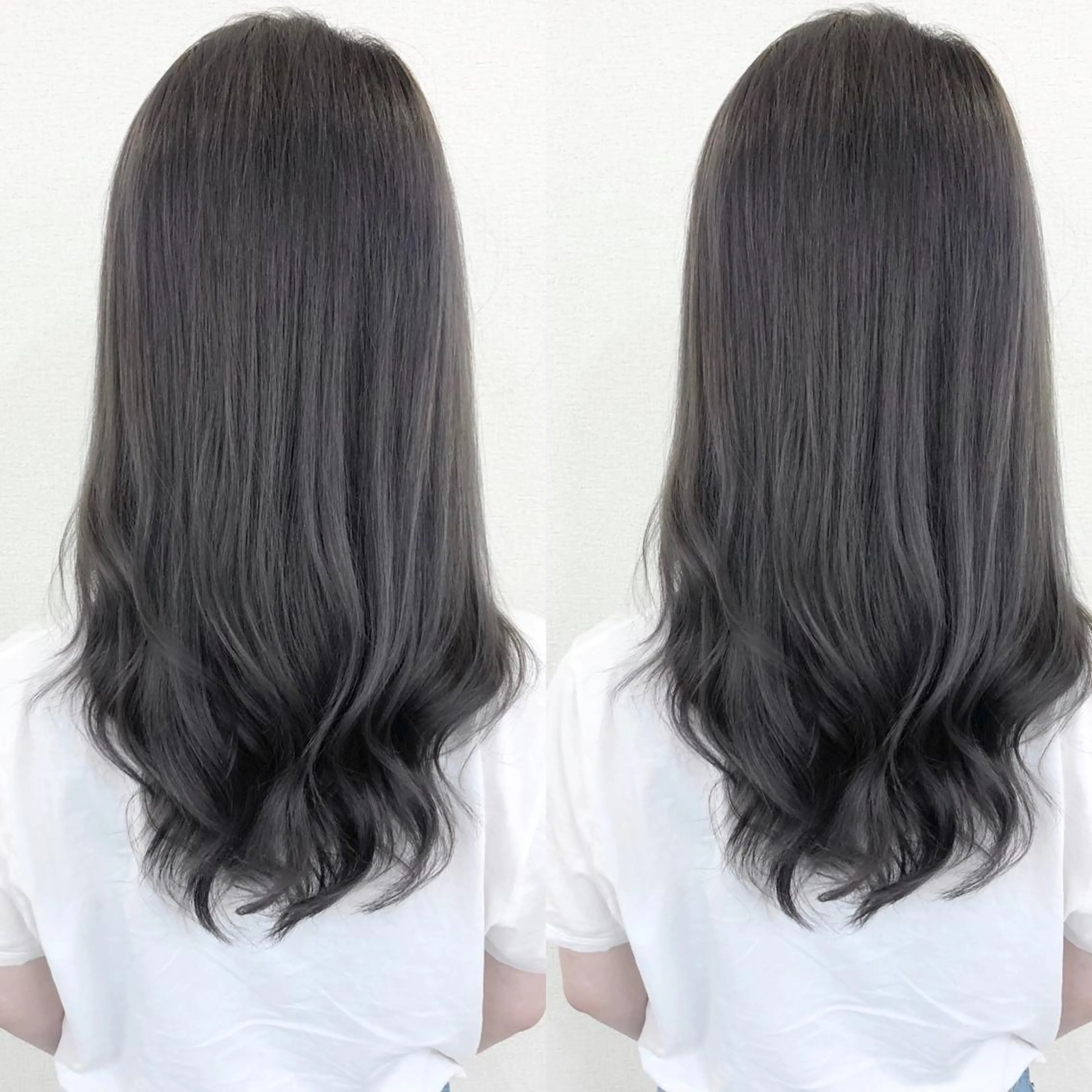 ロング カラー ヘアカラー Hanna by W_SALONのヘアスタイル