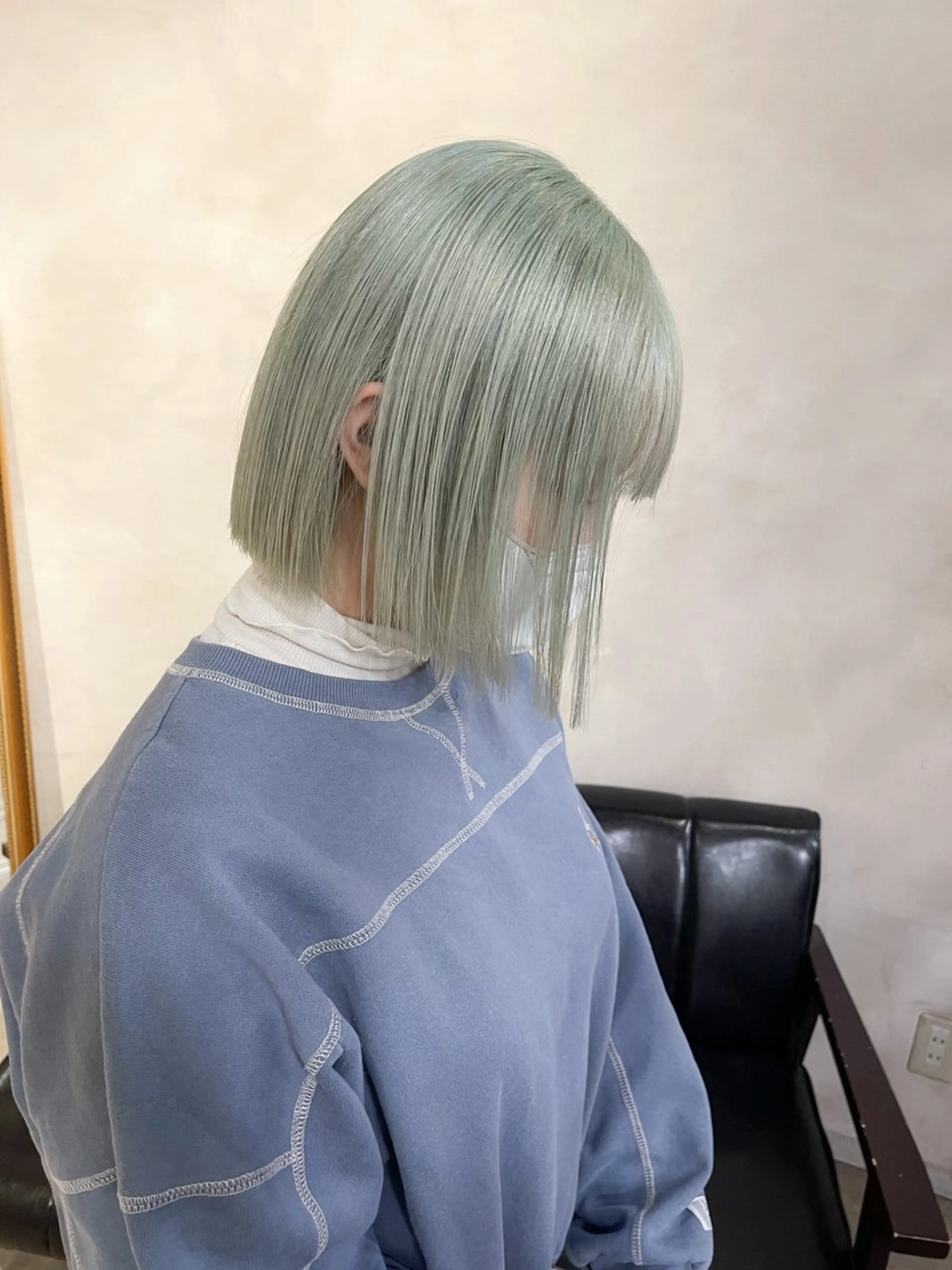 ショート カット トリートメント PUNEL所属・🌙艶ハイトーン/ ミユウのヘアスタイル