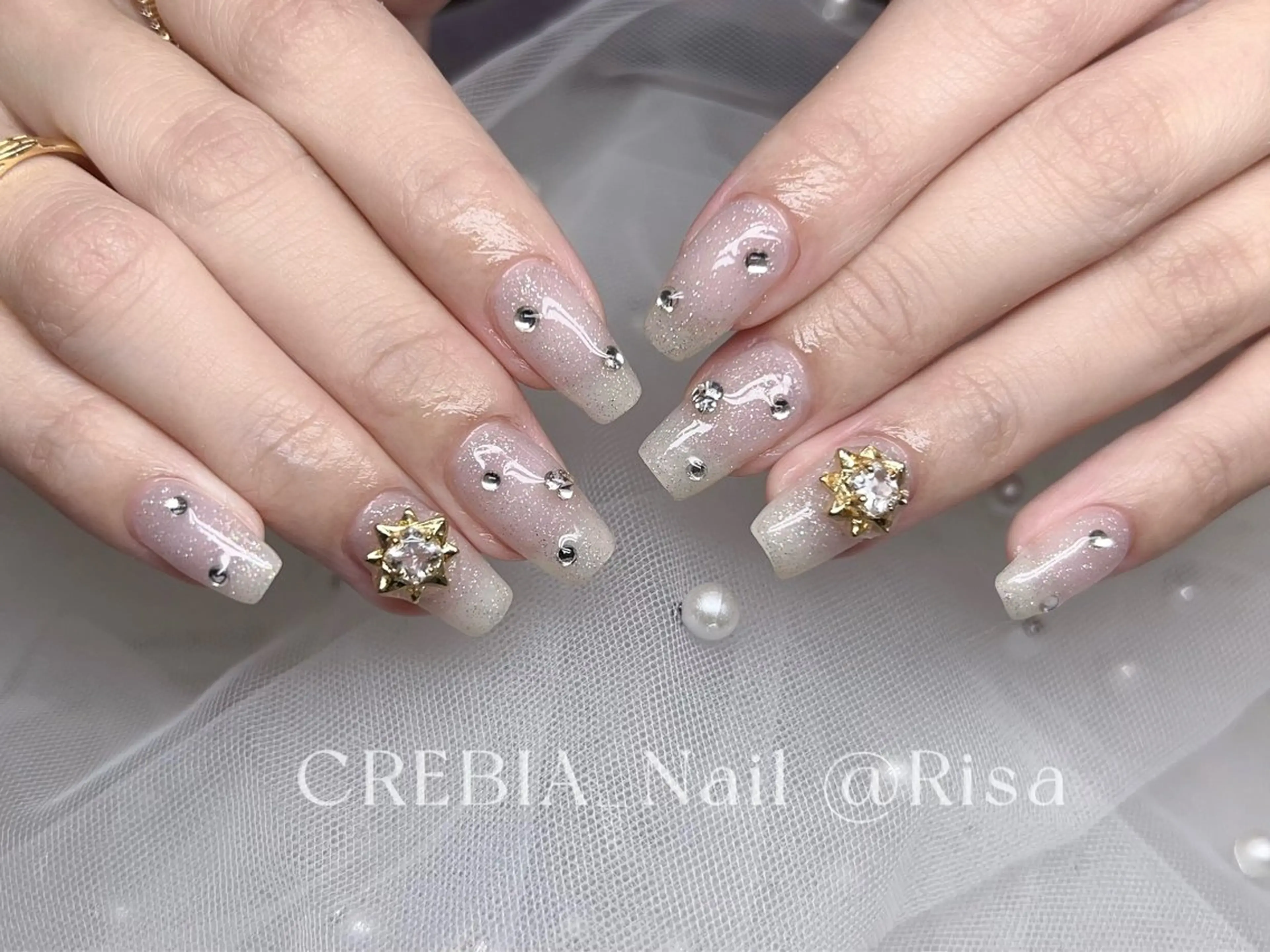 ネイル CREBIA beaute ネイル部所属・CREBIA @Risaのネイルデザイン