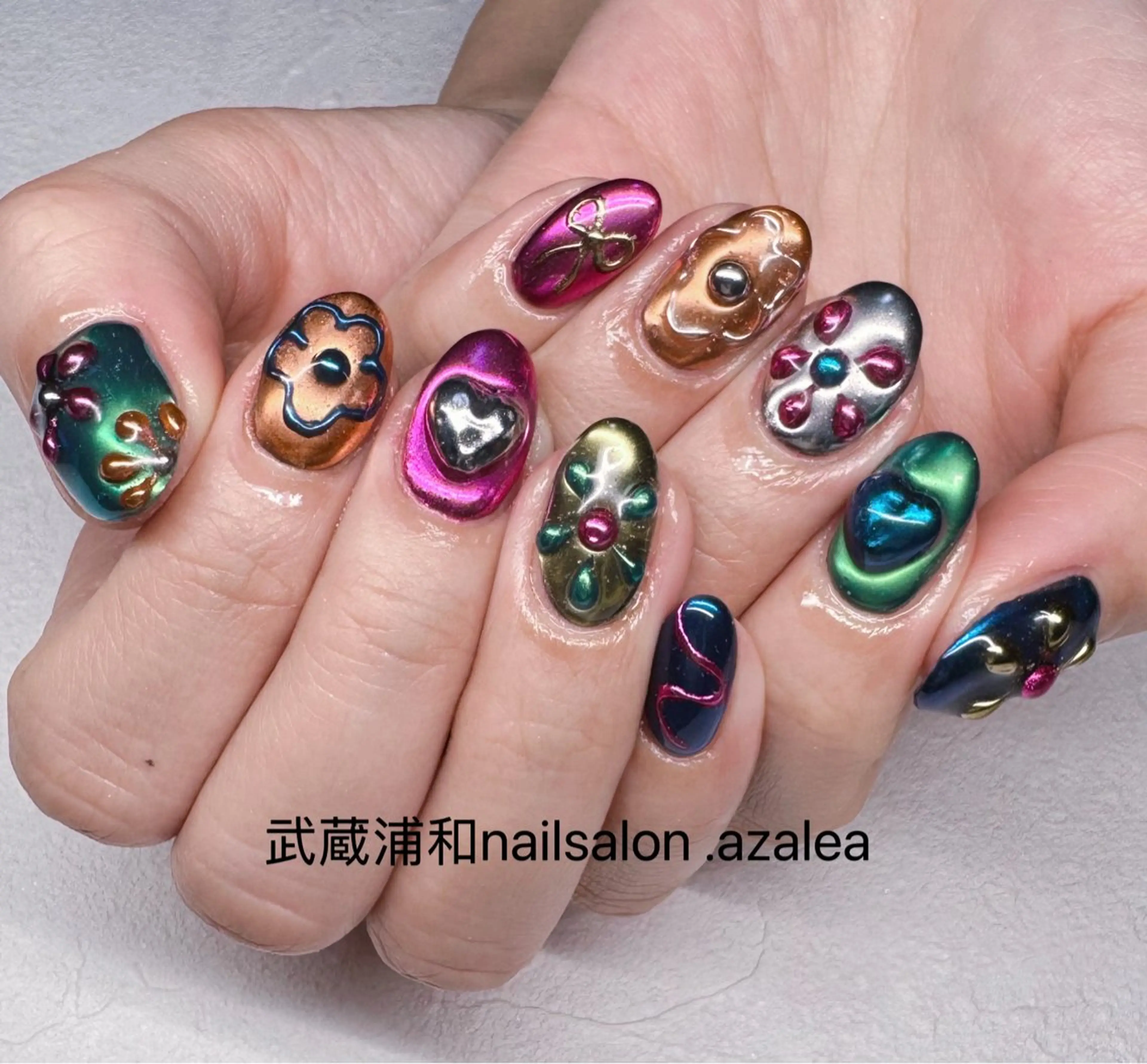 ネイル ハンドネイル R inのネイルデザイン