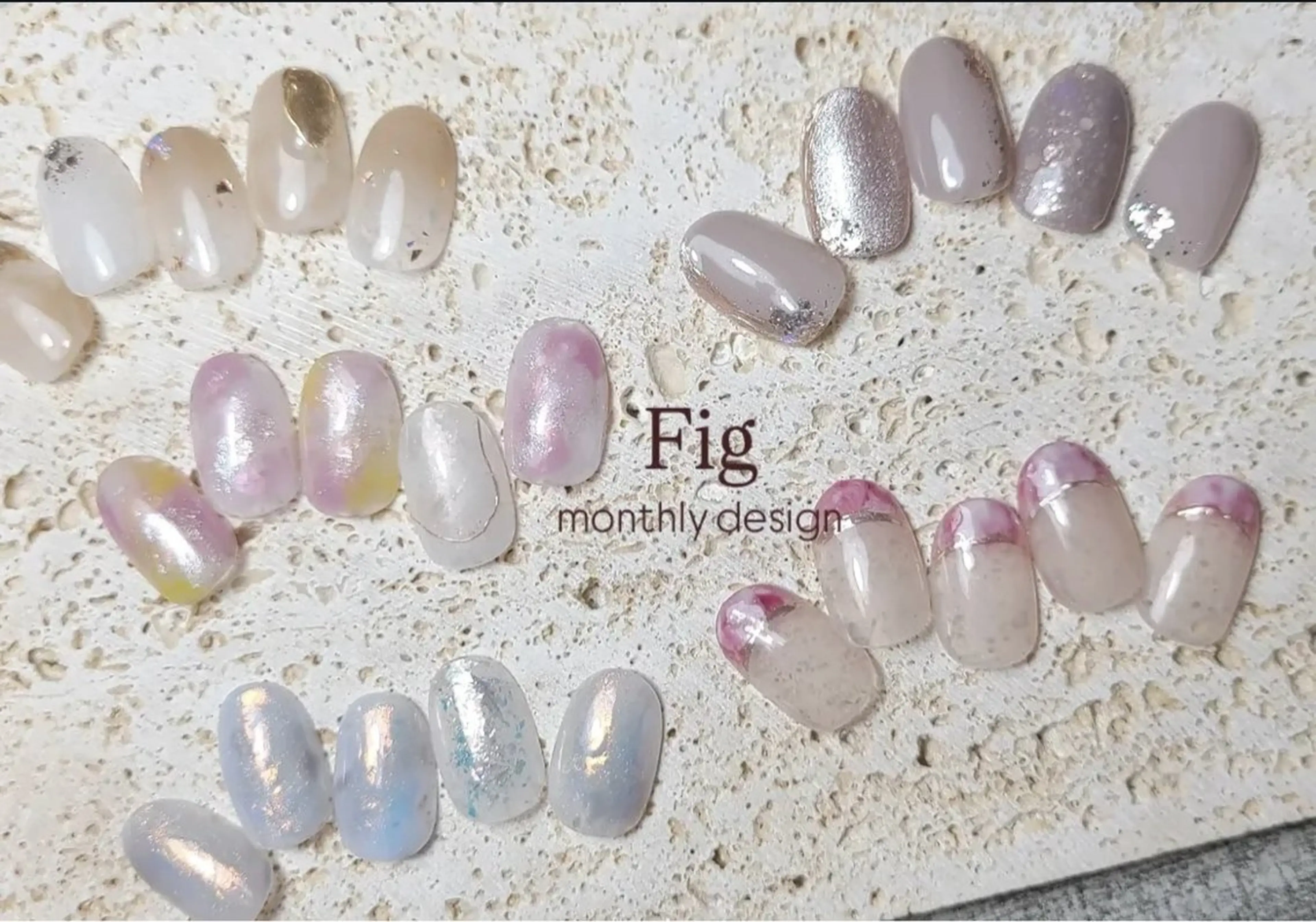 ネイル ハンドネイル Fig NHUNGのネイルデザイン