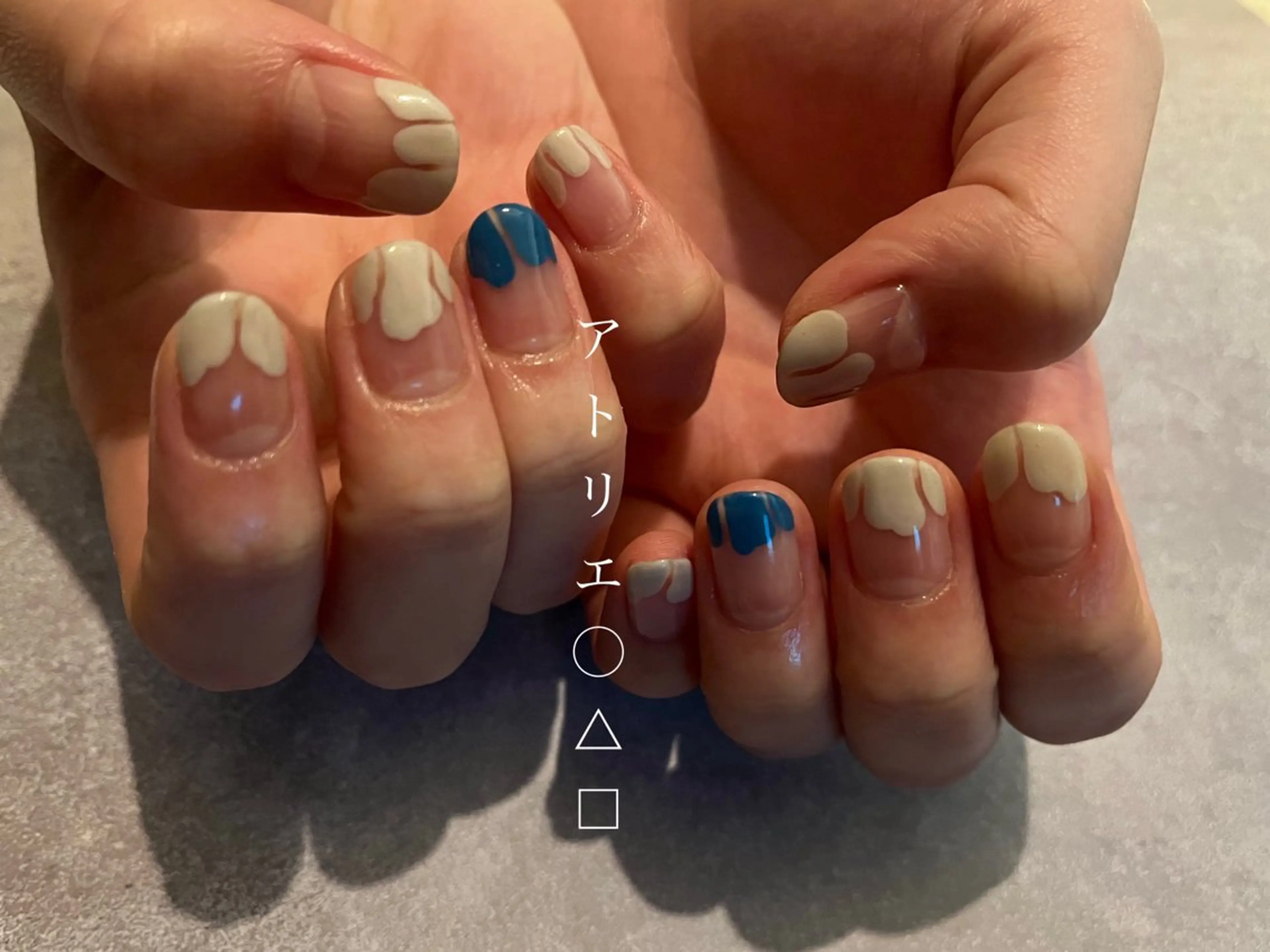 ネイル ハンドネイル アトリエ ○△□のネイルデザイン