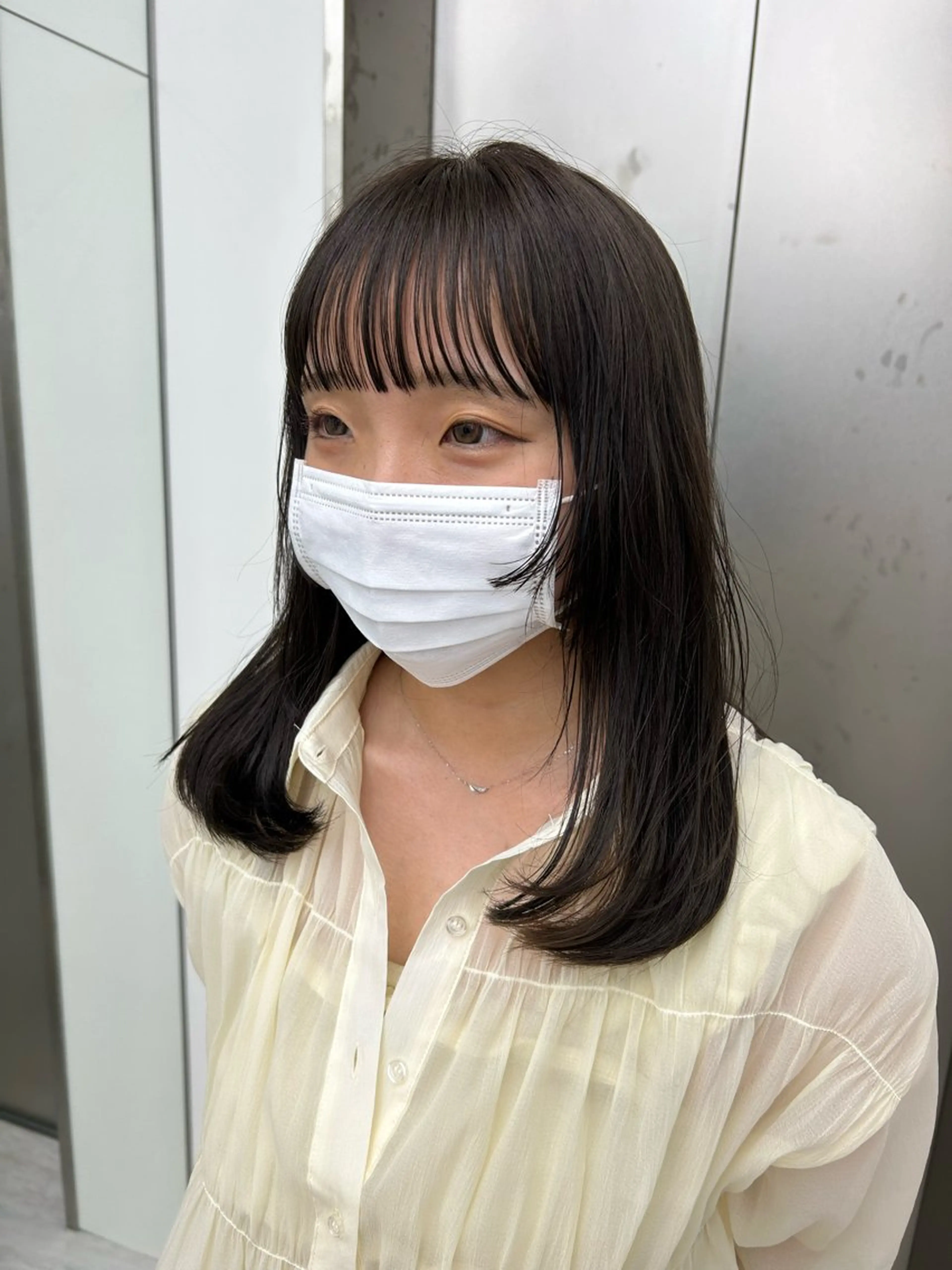 セミロング ヘアカラー 似合わせカット🎀/ カラー🫧/まどのヘアスタイル