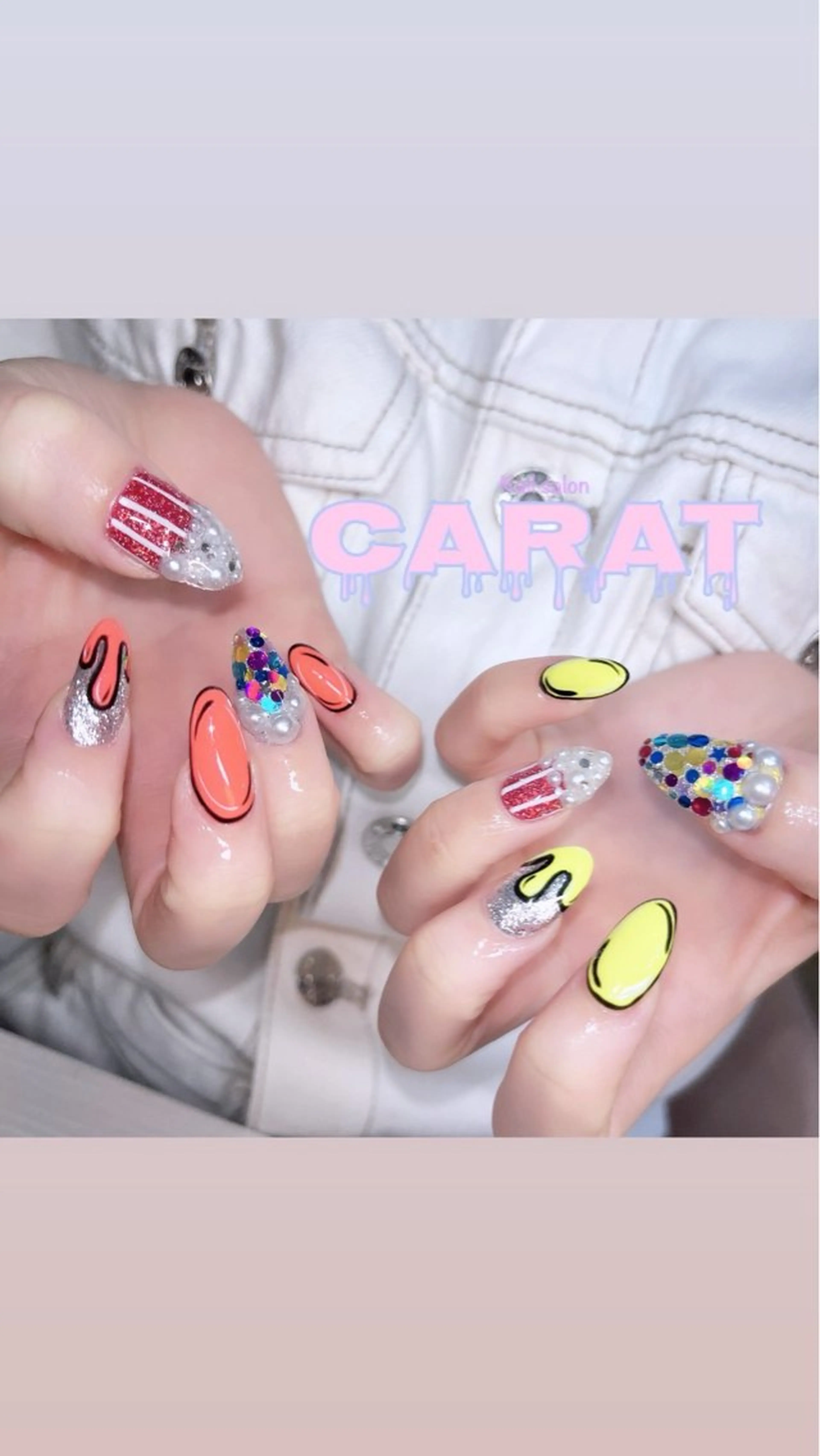 ネイル ハンドネイル CARAT カラットのネイルデザイン