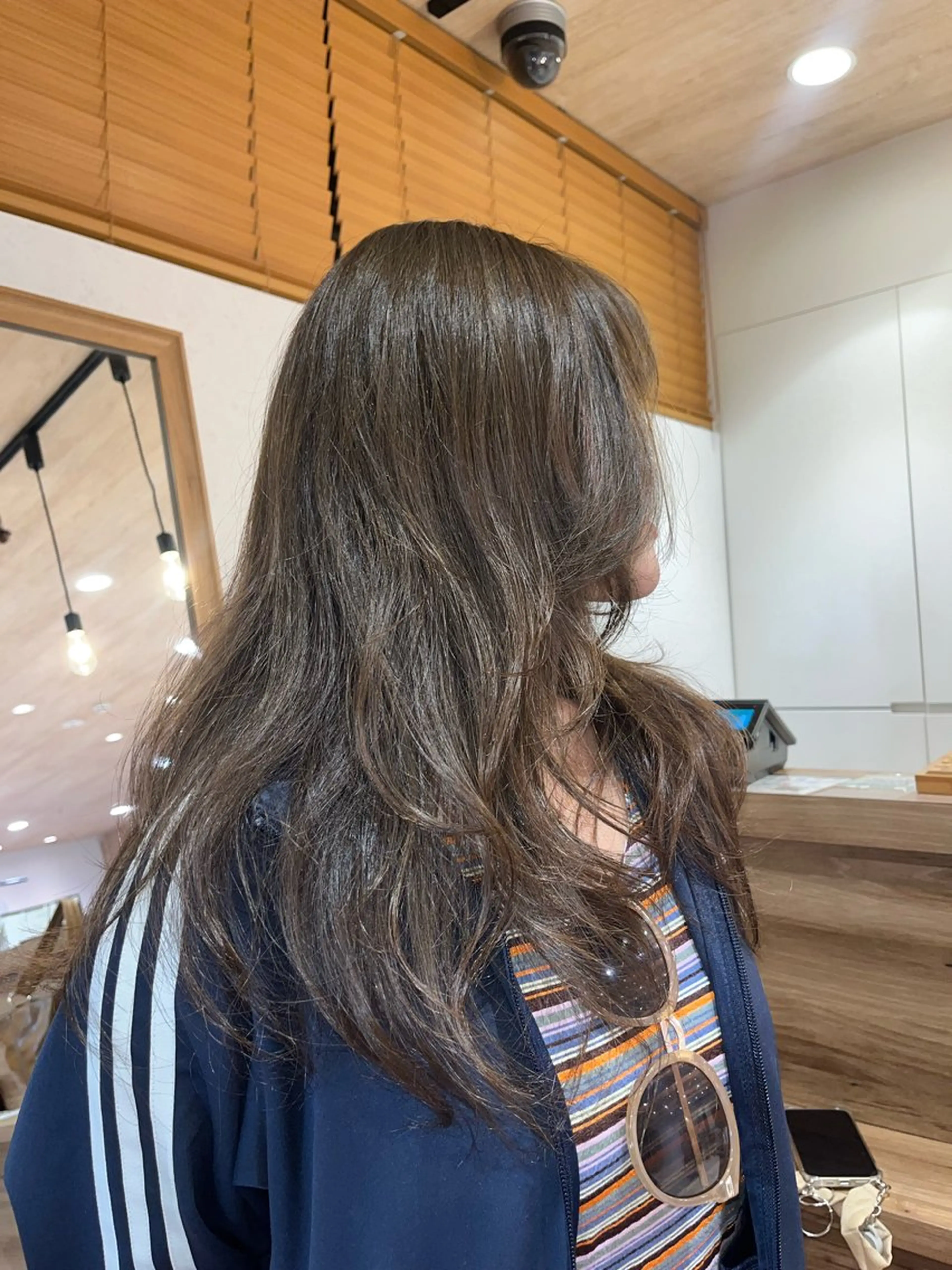 ロング カラー ケアカラー 産休中です 艶カラー♡オカのヘアスタイル