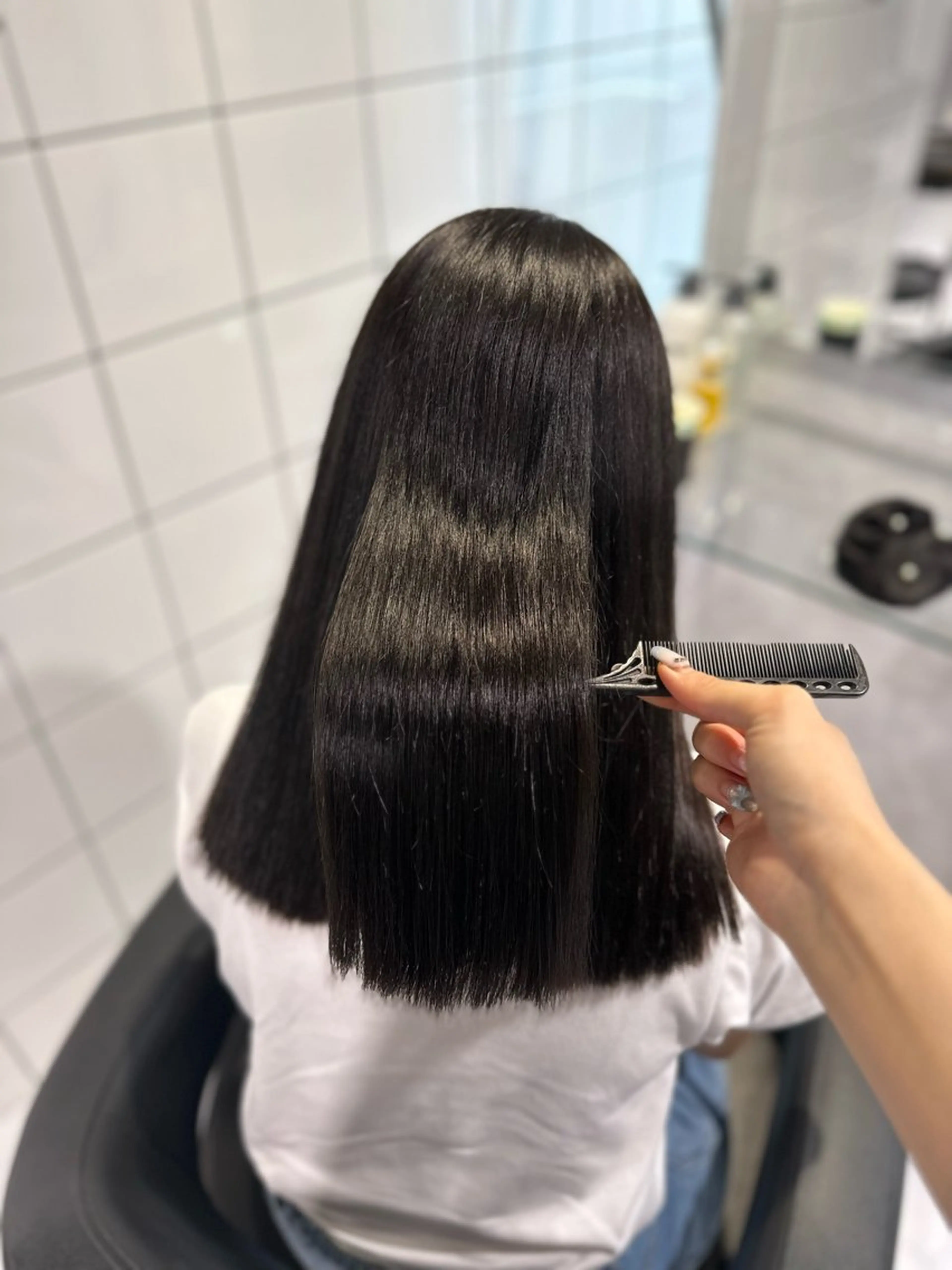 セミロング junna‎🤍調布 まつ毛/眉 激安のマツエク・マツパデザイン