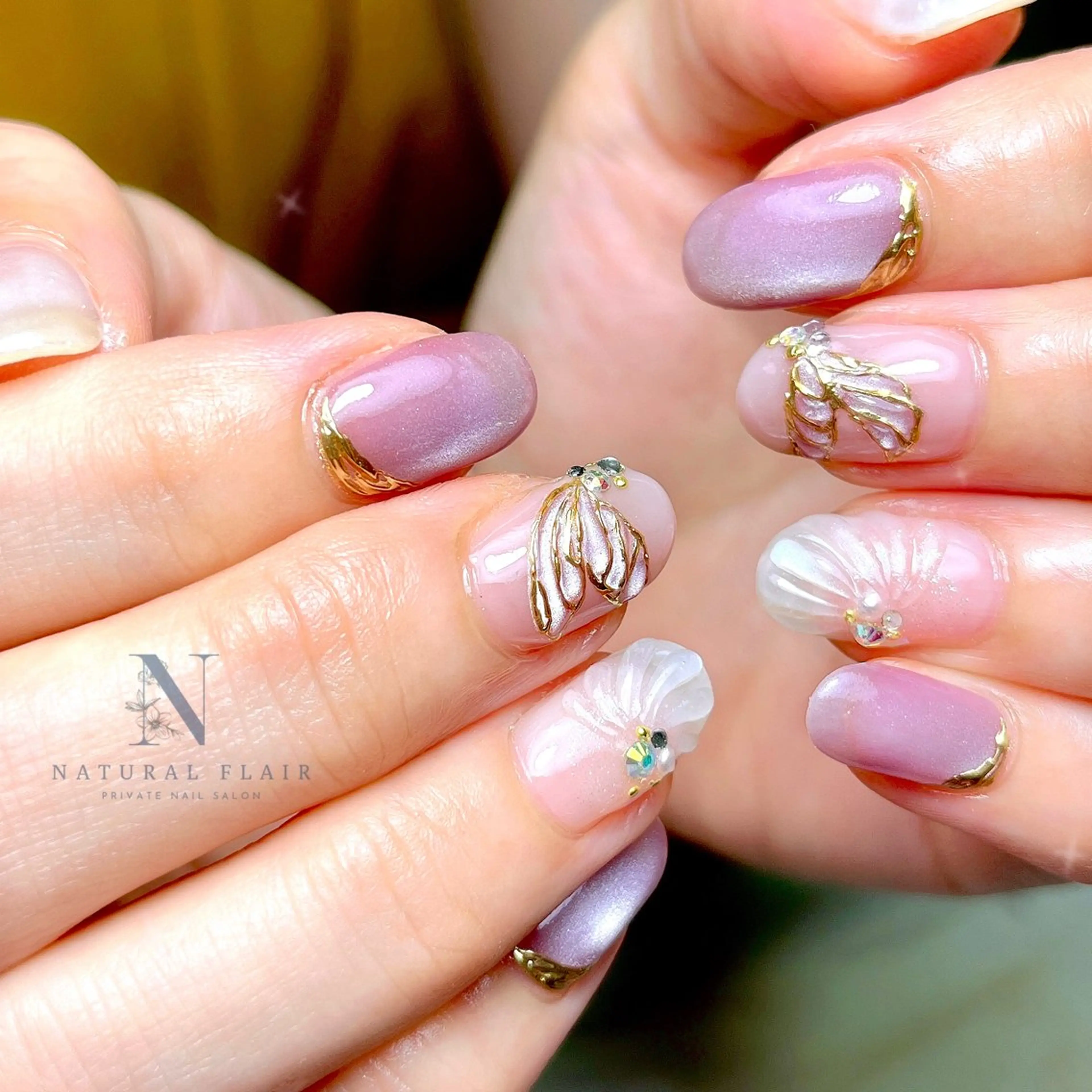 ネイル ハンドネイル natural flairのネイルデザイン